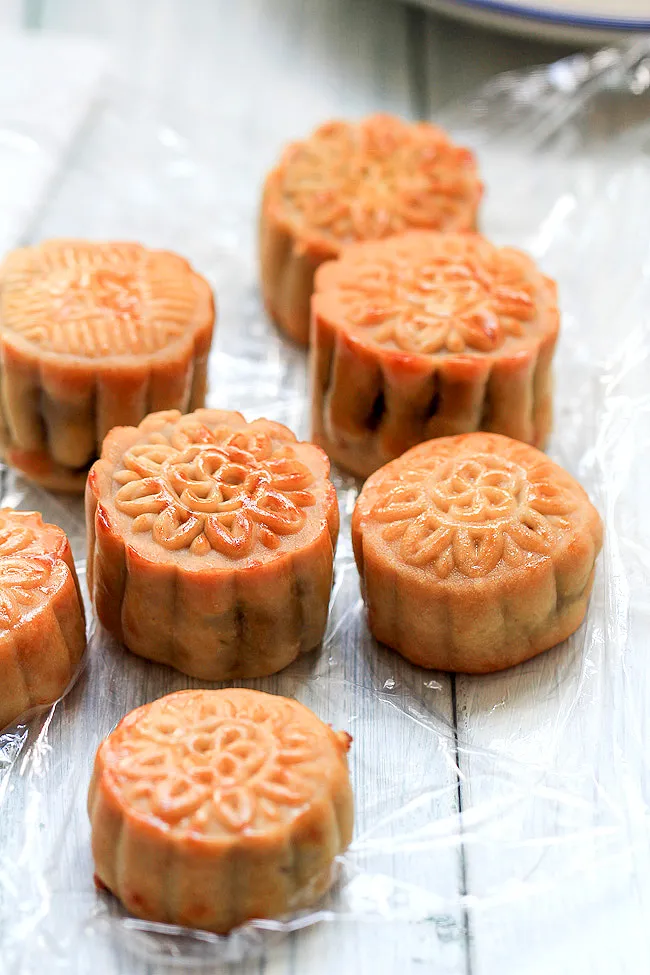 Chinese Moon Cake Traditional Version