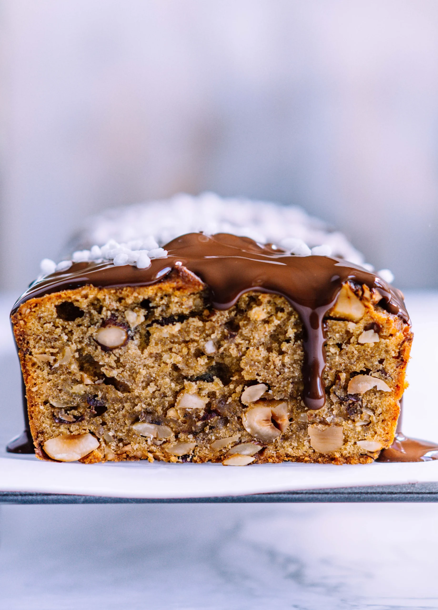 Choco Hazelnut Banana Bread