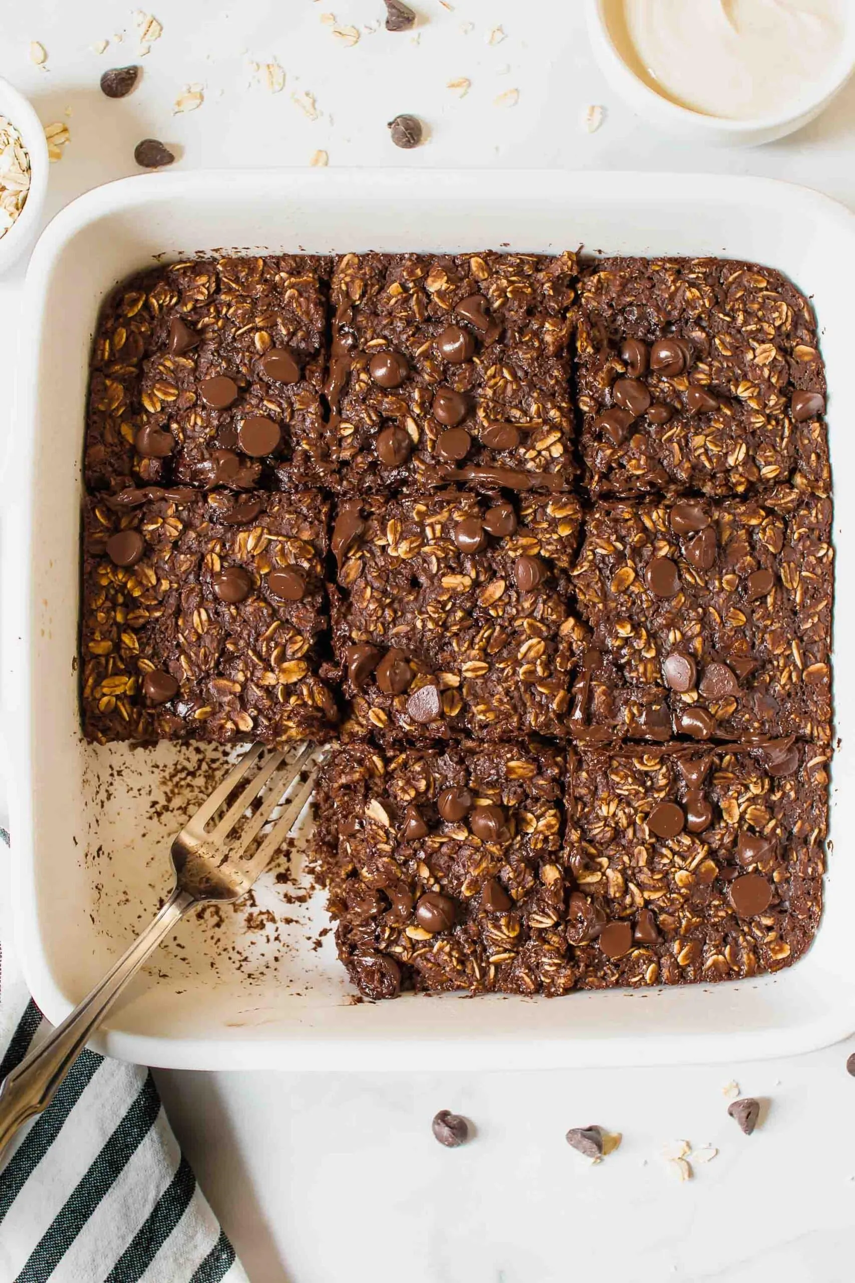Chocolate Baked Protein Oats