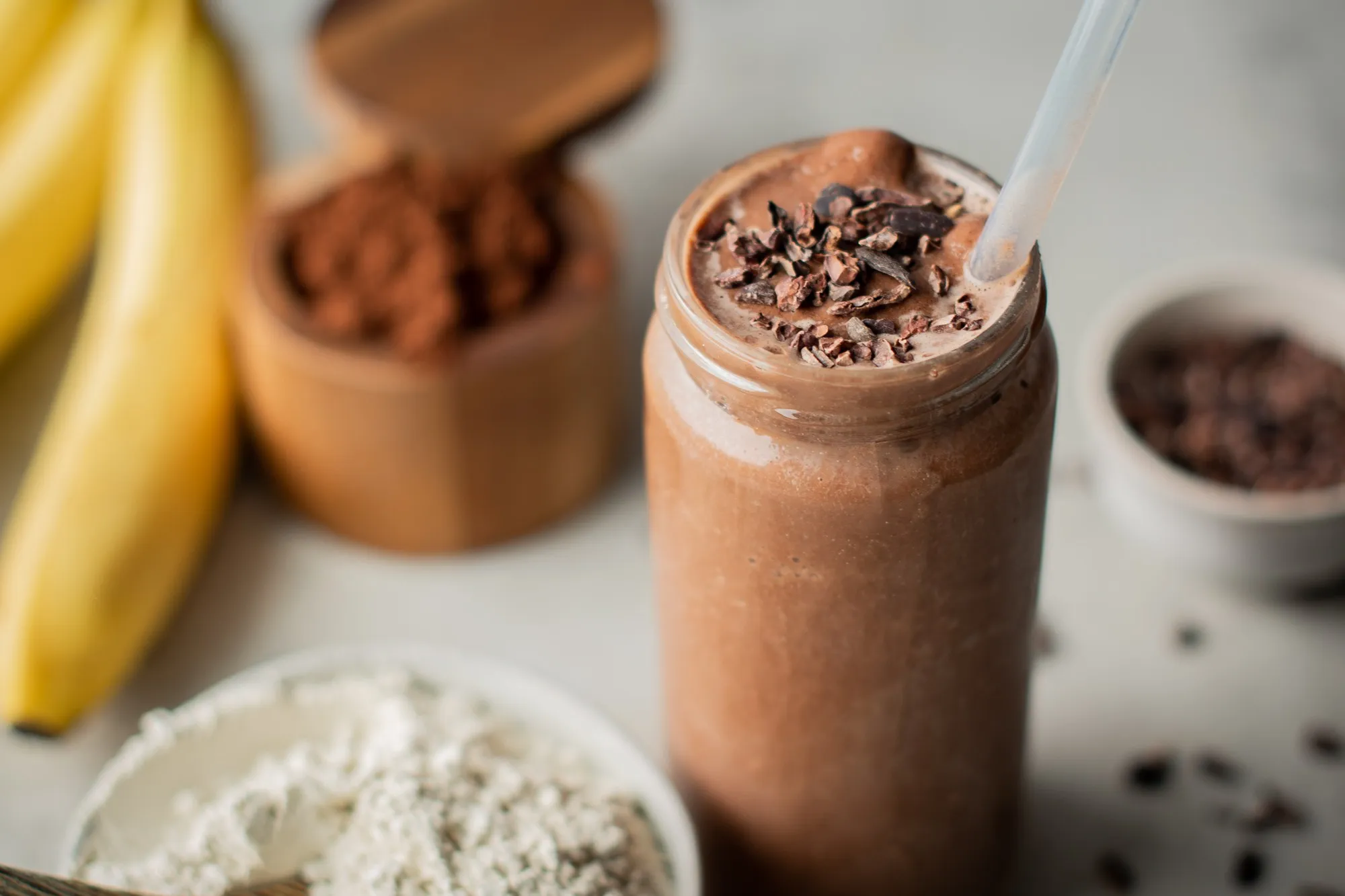 Chocolate Banana Protein Shake