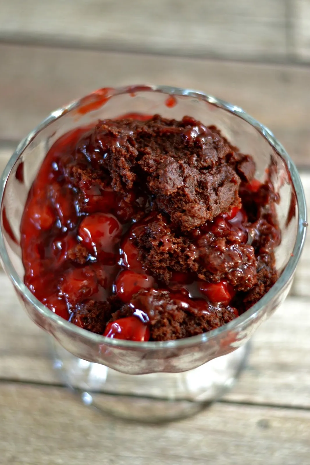 Chocolate Cherry Crock Pot Cake