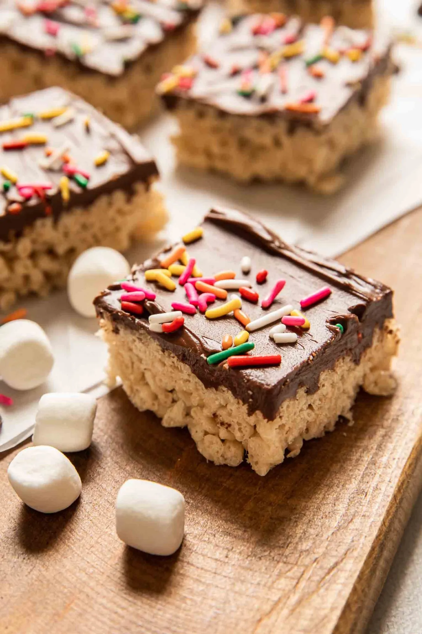 Chocolate Coated Rice Krispie Treats