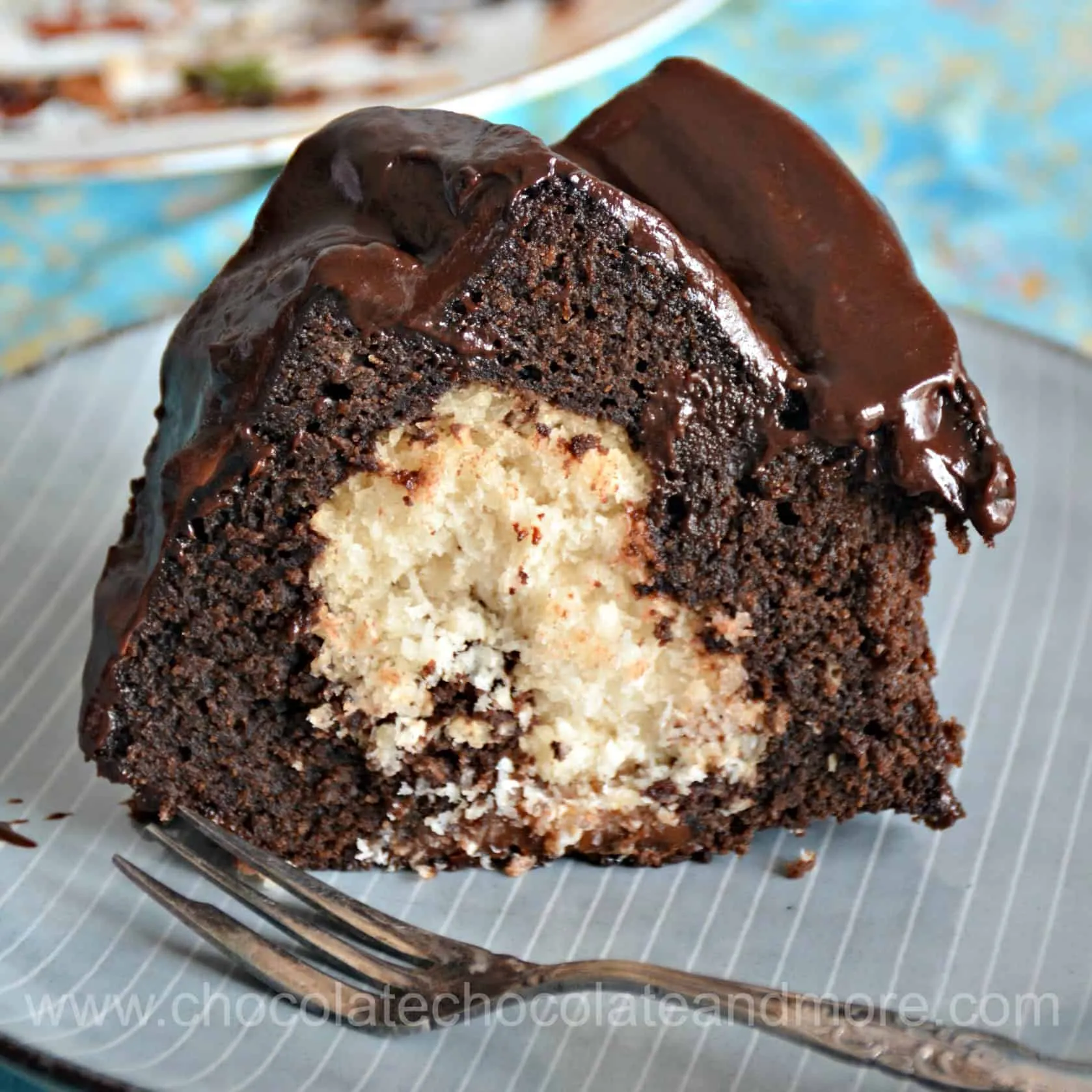 Chocolate Coconut Bundt Cake