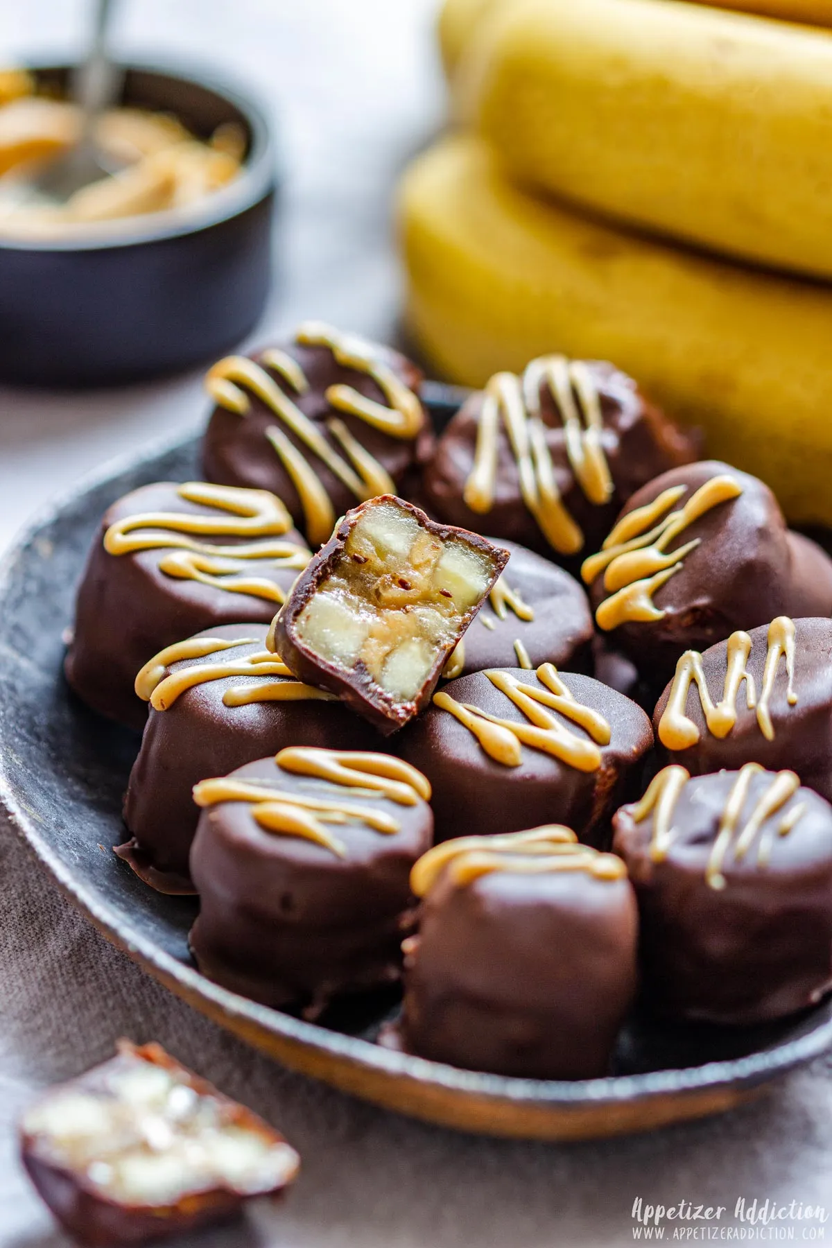 Chocolate Covered Banana Bite