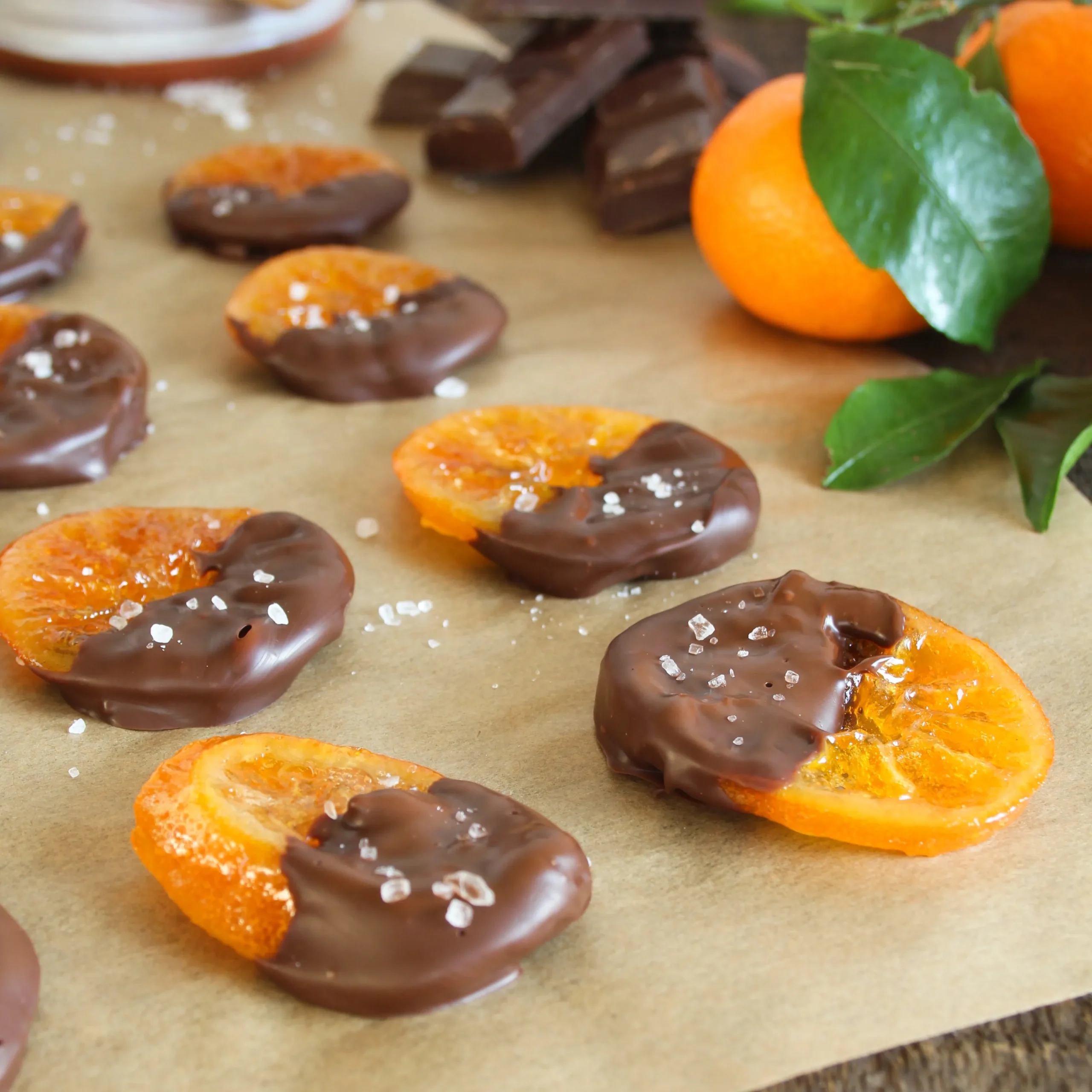 Chocolate Covered Orange Slices