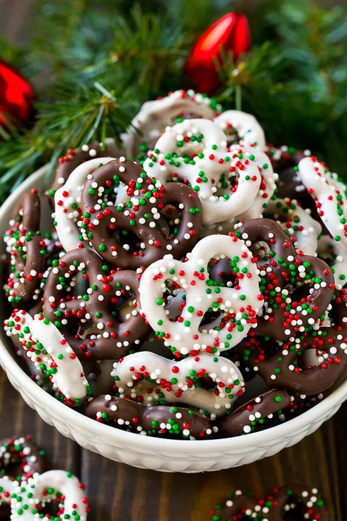 Chocolate Covered Pretzel Bones