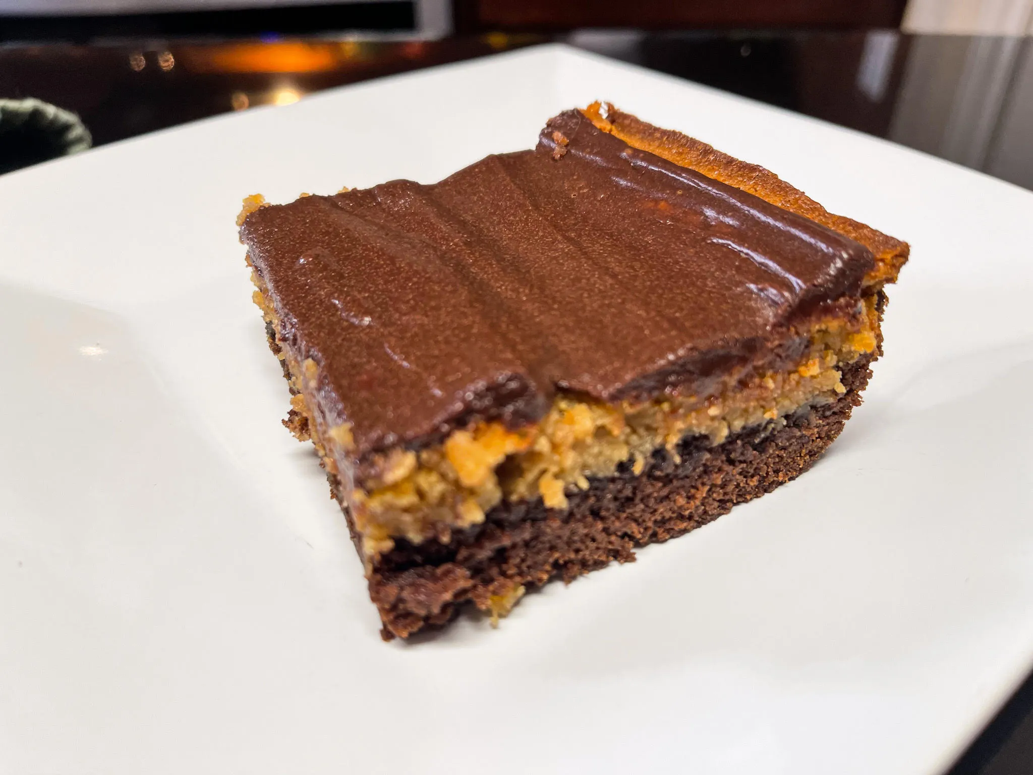 Chocolate PB Ooey Gooey Cake