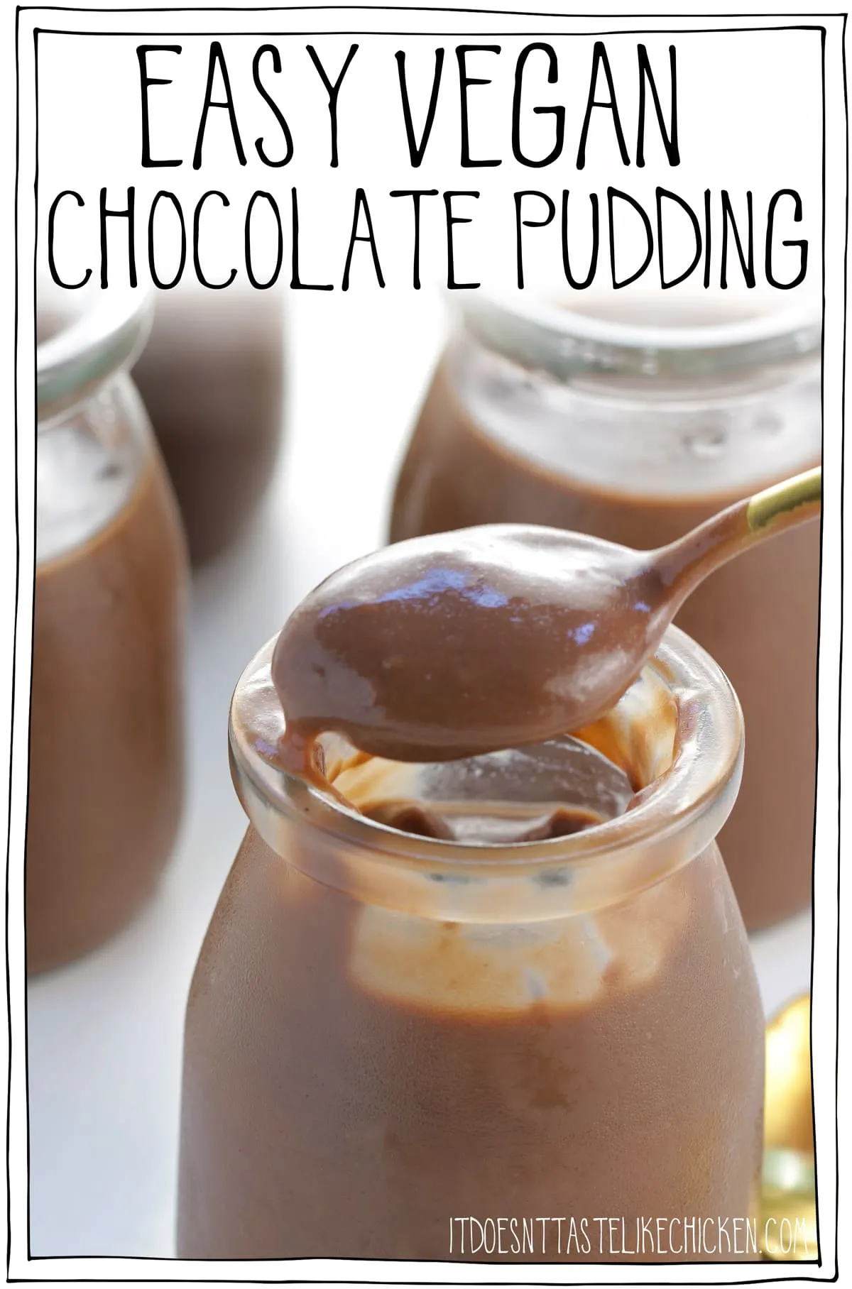 Chocolate Pudding Vegan Option
