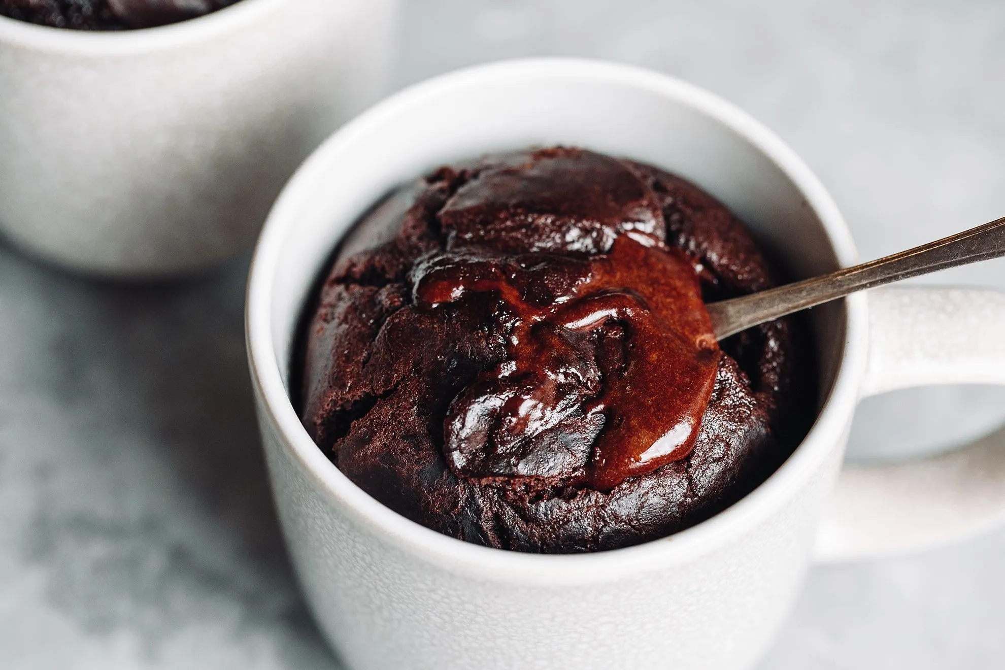 Chocolate Pudding in a Mug