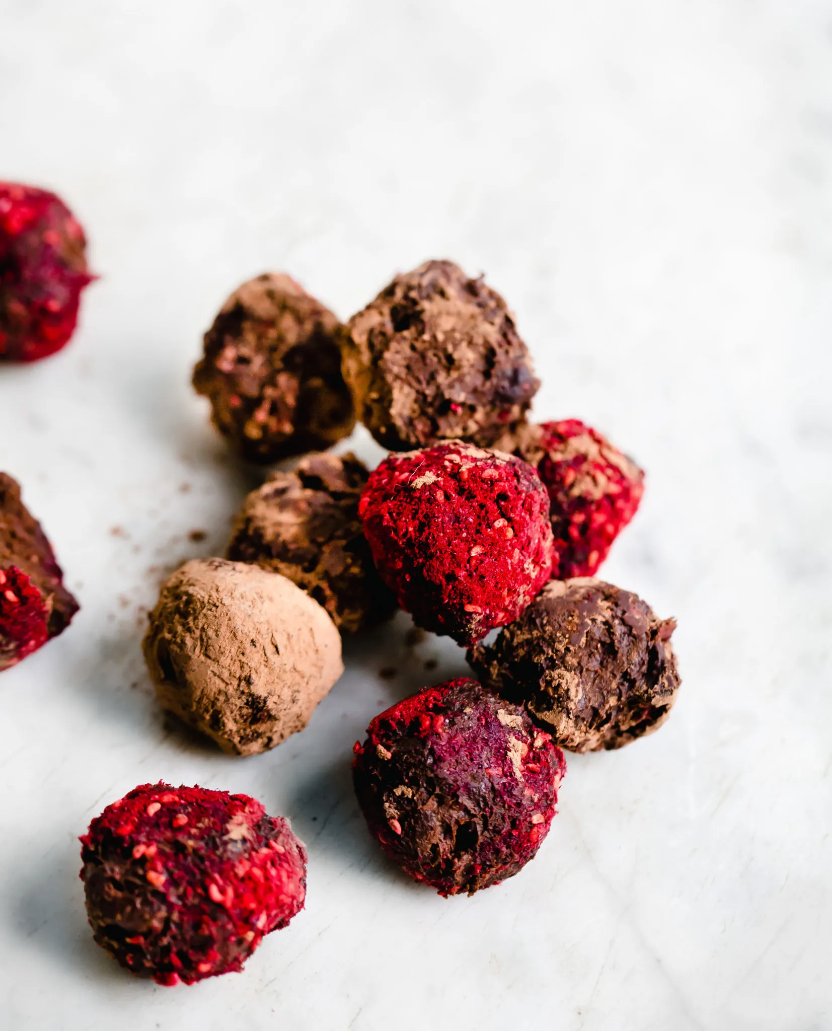 Chocolate Raspberry Fudge Bites