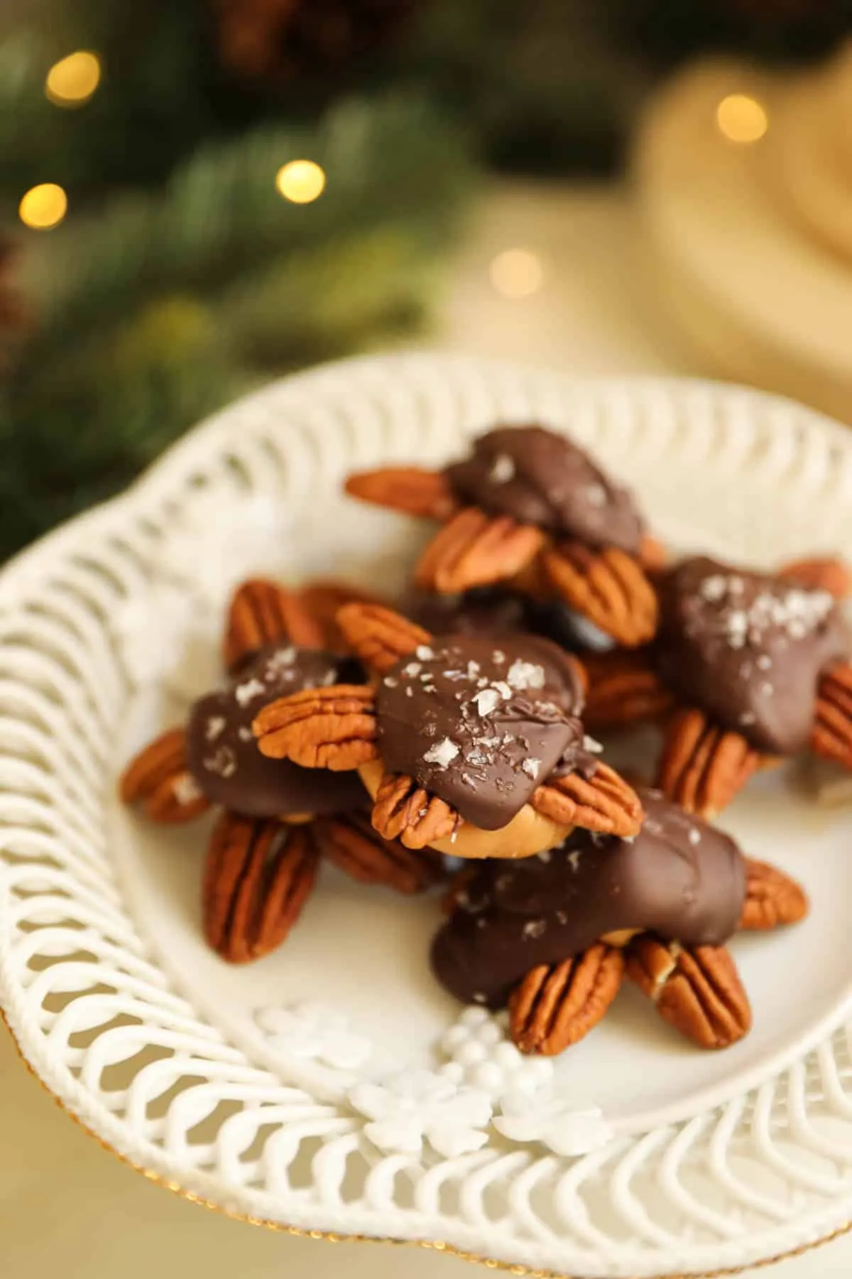 Chocolate Turtle Dessert Pizza