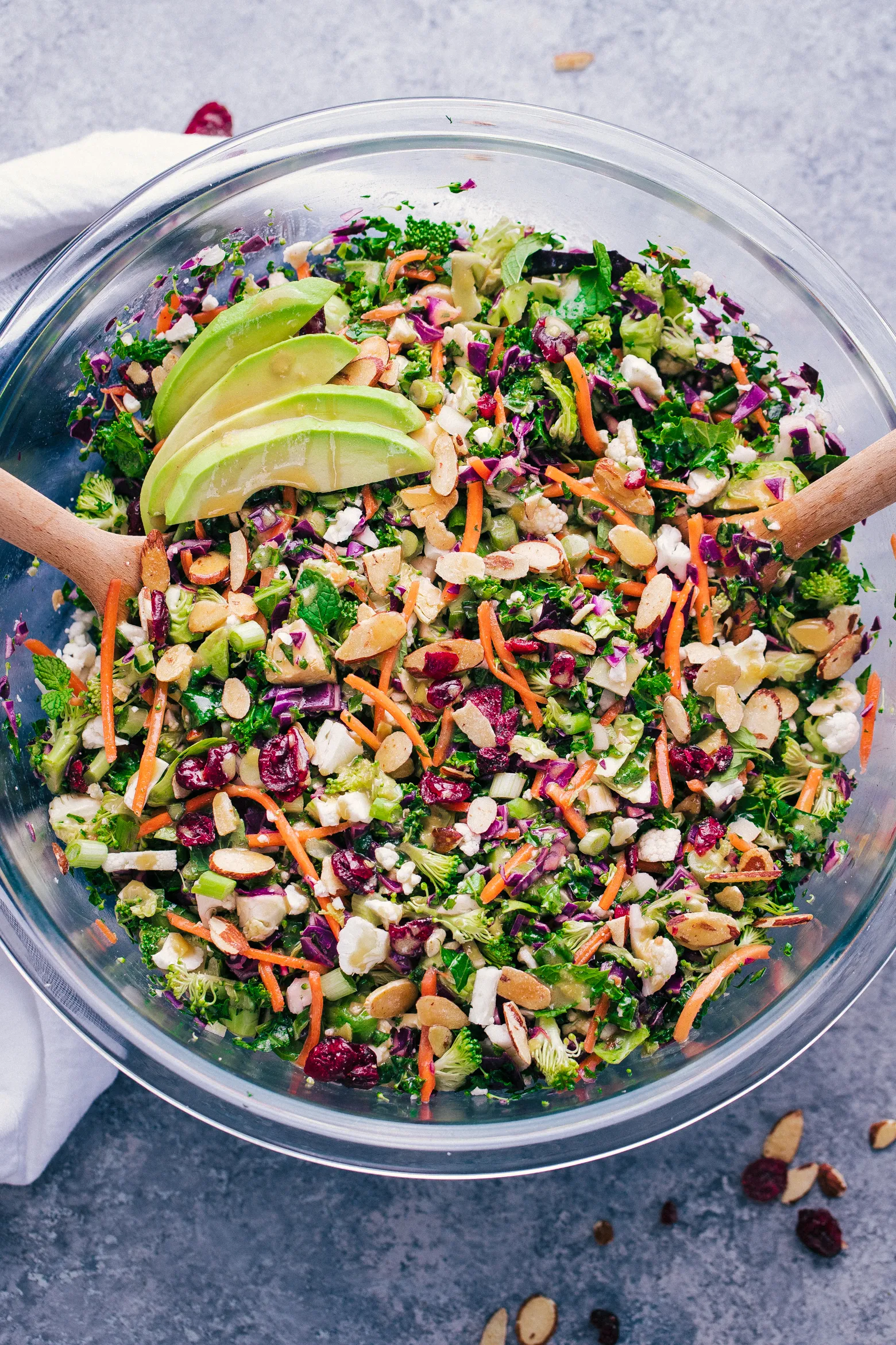 Chopped Kale Romaine Detox Salad