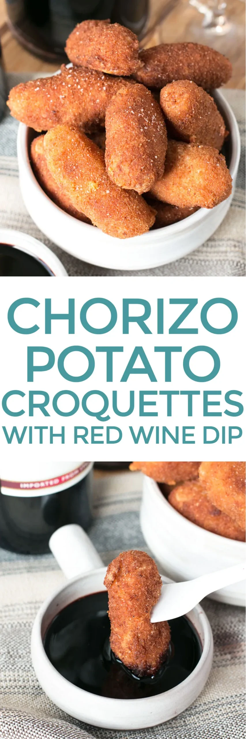 Chorizo Cheese Potato Croquettes