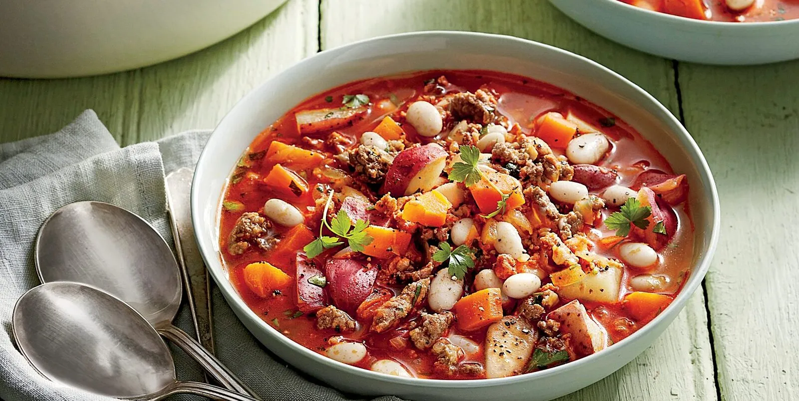 Chorizo and White Bean Soup