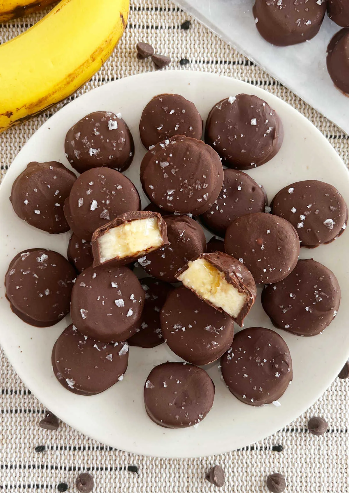Christmas Chocolate Banana Treats