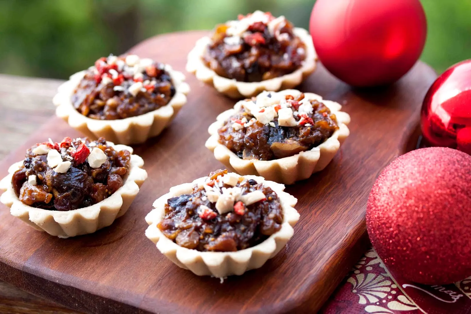 Christmas Fruit Mince Tart
