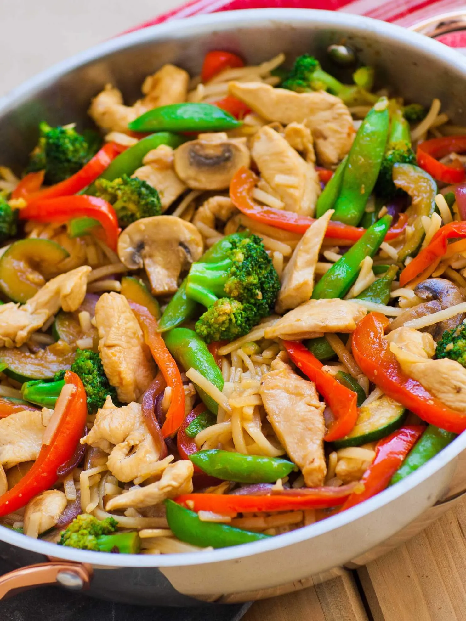 Cilantro Lime Chicken Teriyaki Stir Fry
