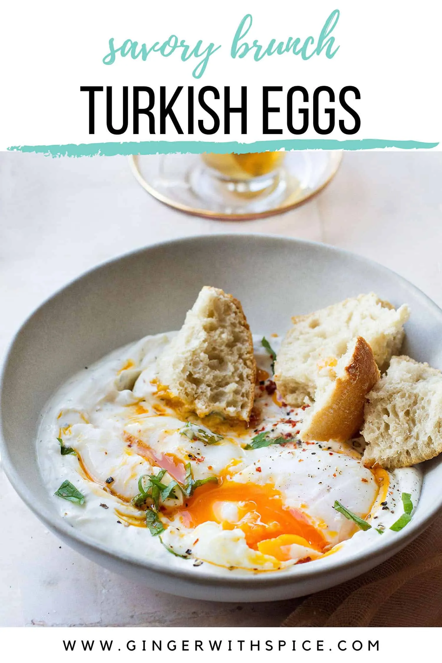 Cilbir (Turkish Eggs in Spiced Yoghurt)
