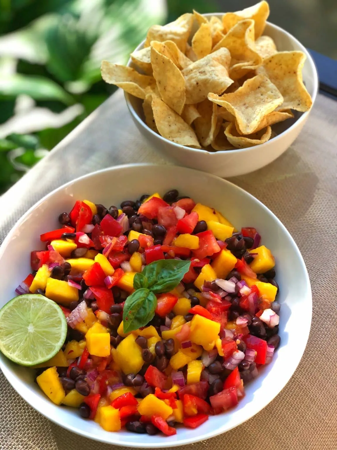 Cinco de Mango Black Bean Salsa