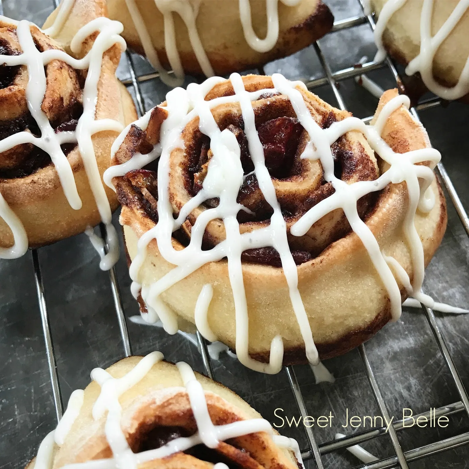 Cinnamon Bread Cherries Almond
