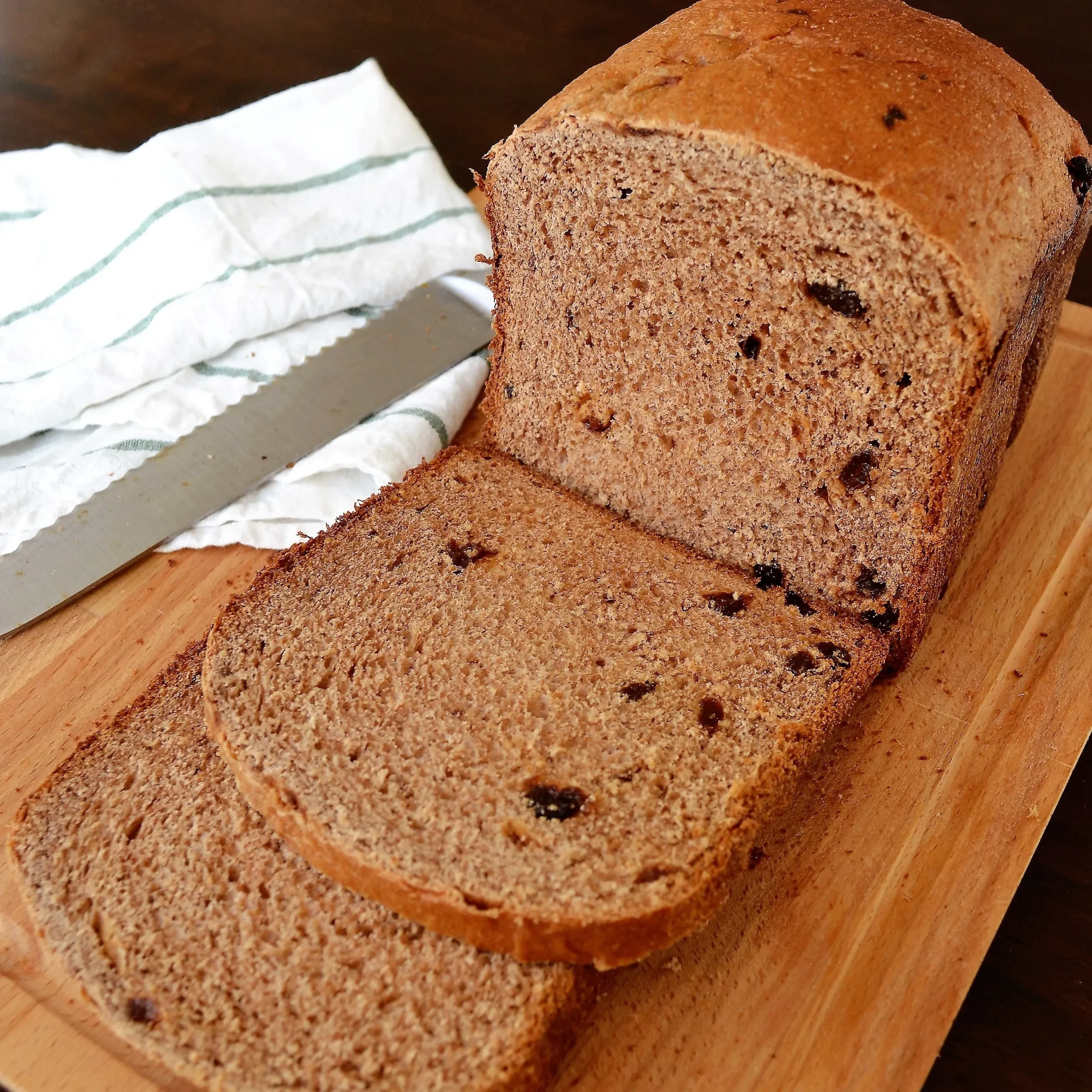 Cinnamon Raisin Bread with Brown Sugar Splenda