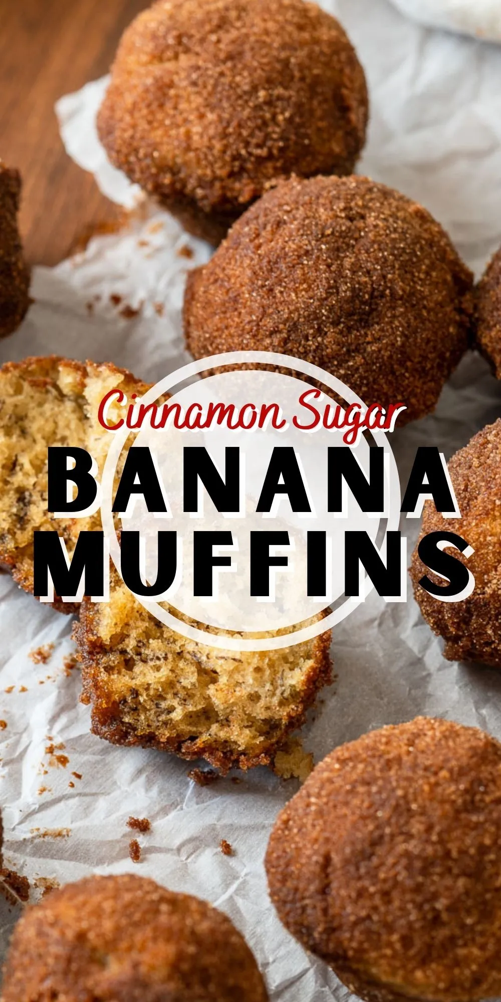 Cinnamon Sugar Banana Muffins