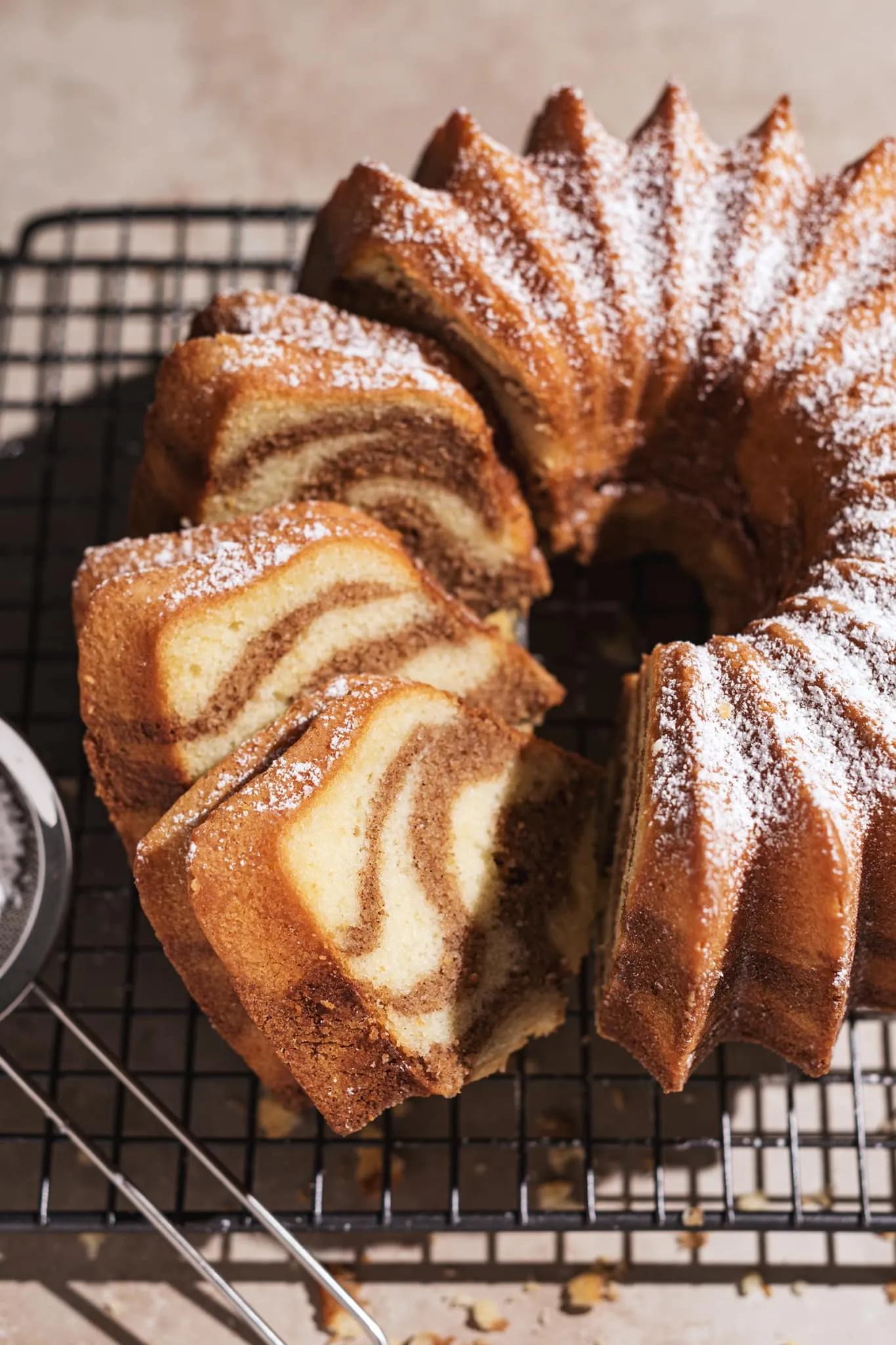 Cinnamon Swirl Pound Cake