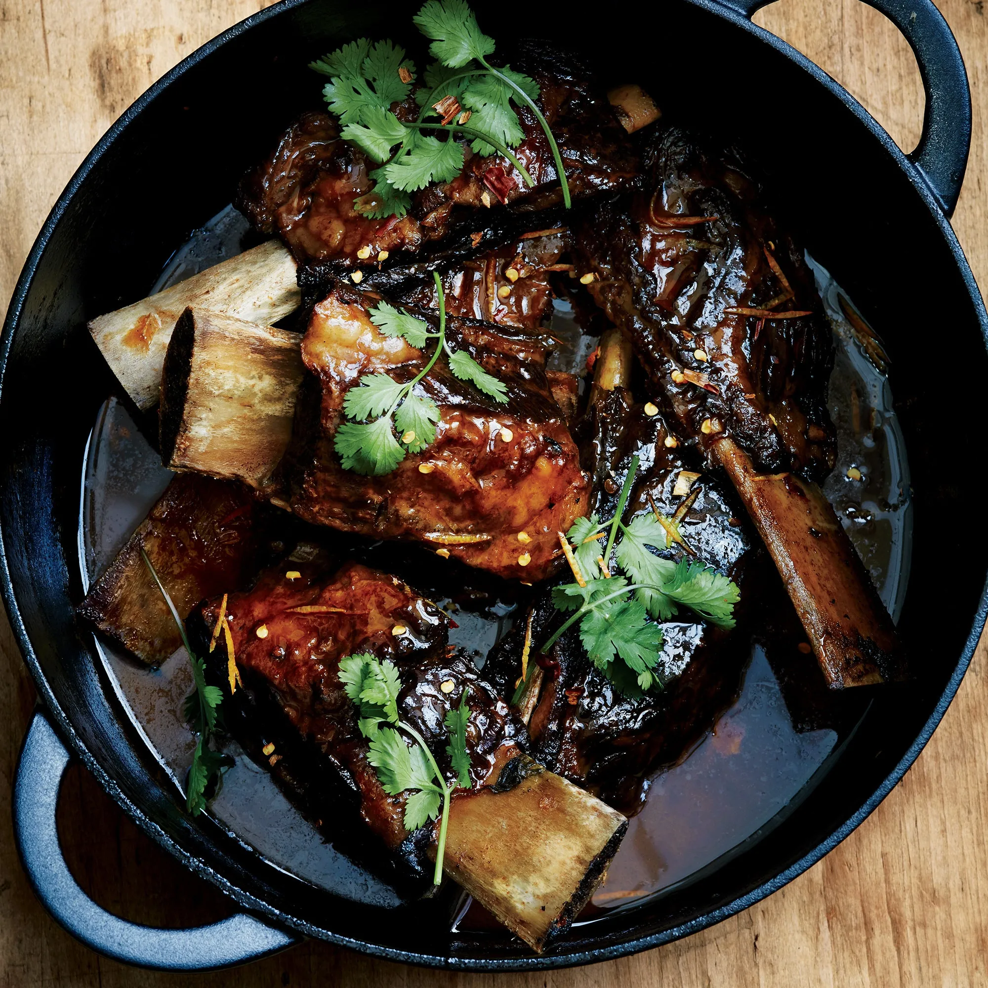 Citrus and Chile Braised Short Ribs