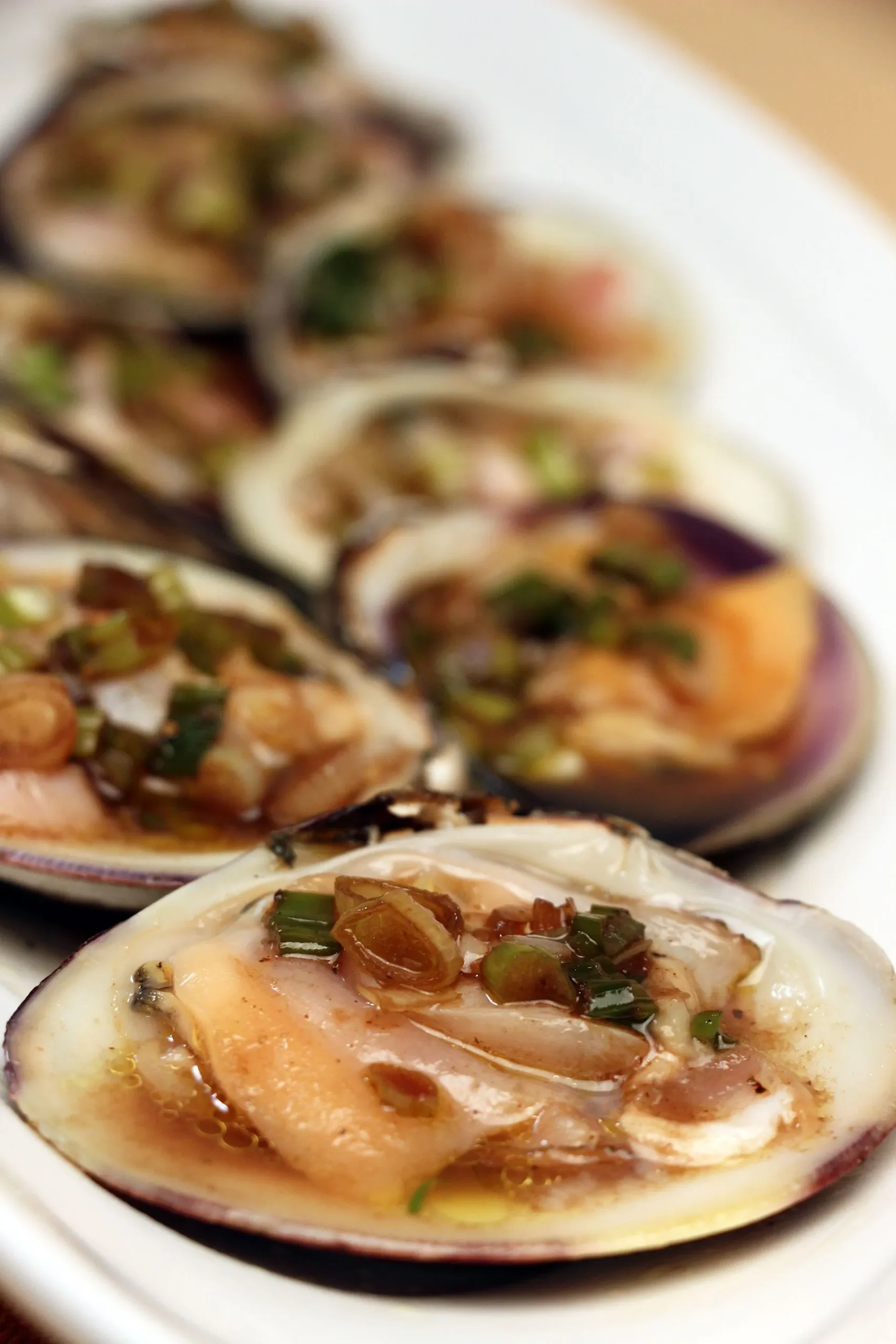 Clams with Vegetables and Balsamic Vinegar