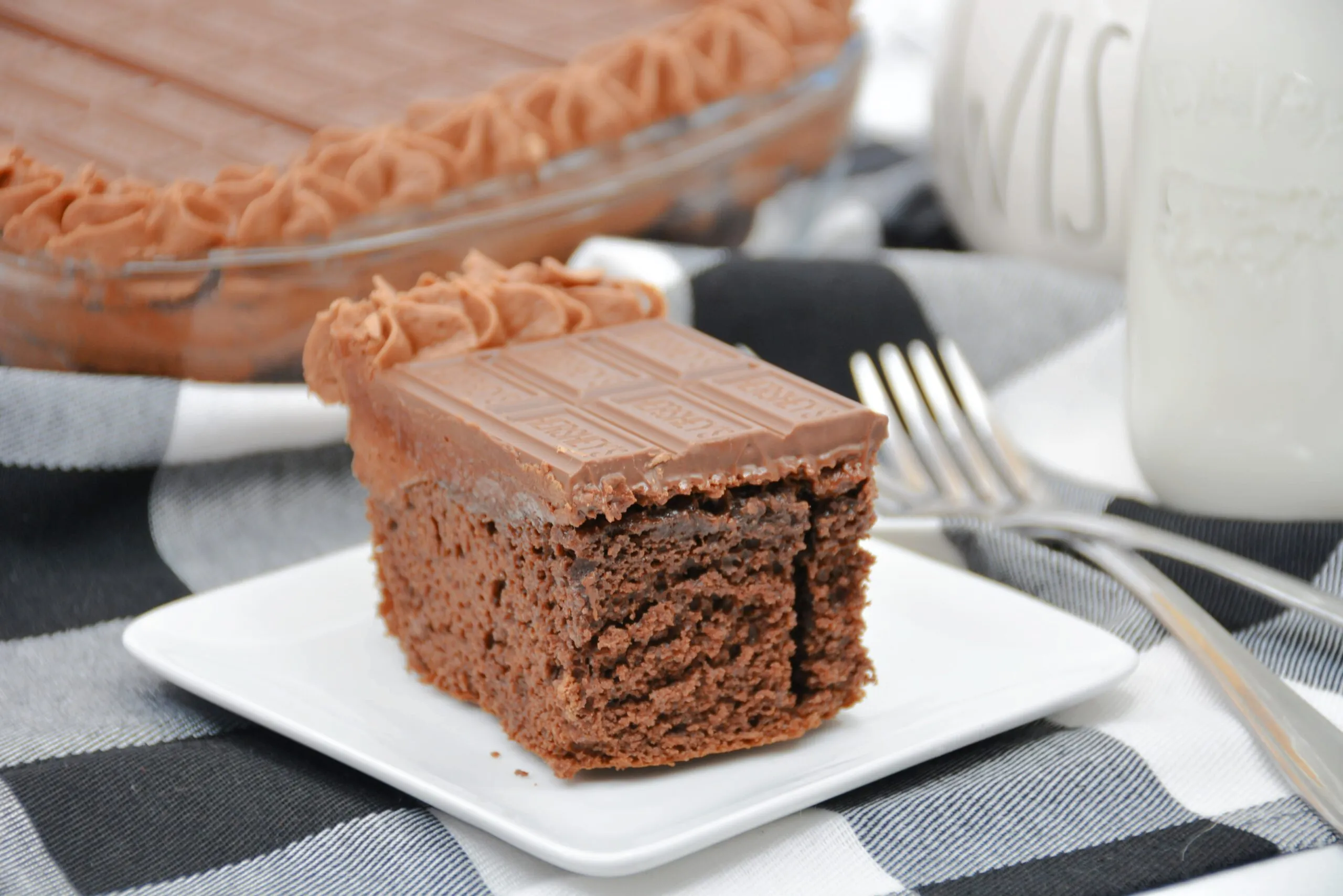 Classic Hershey Bar Cake
