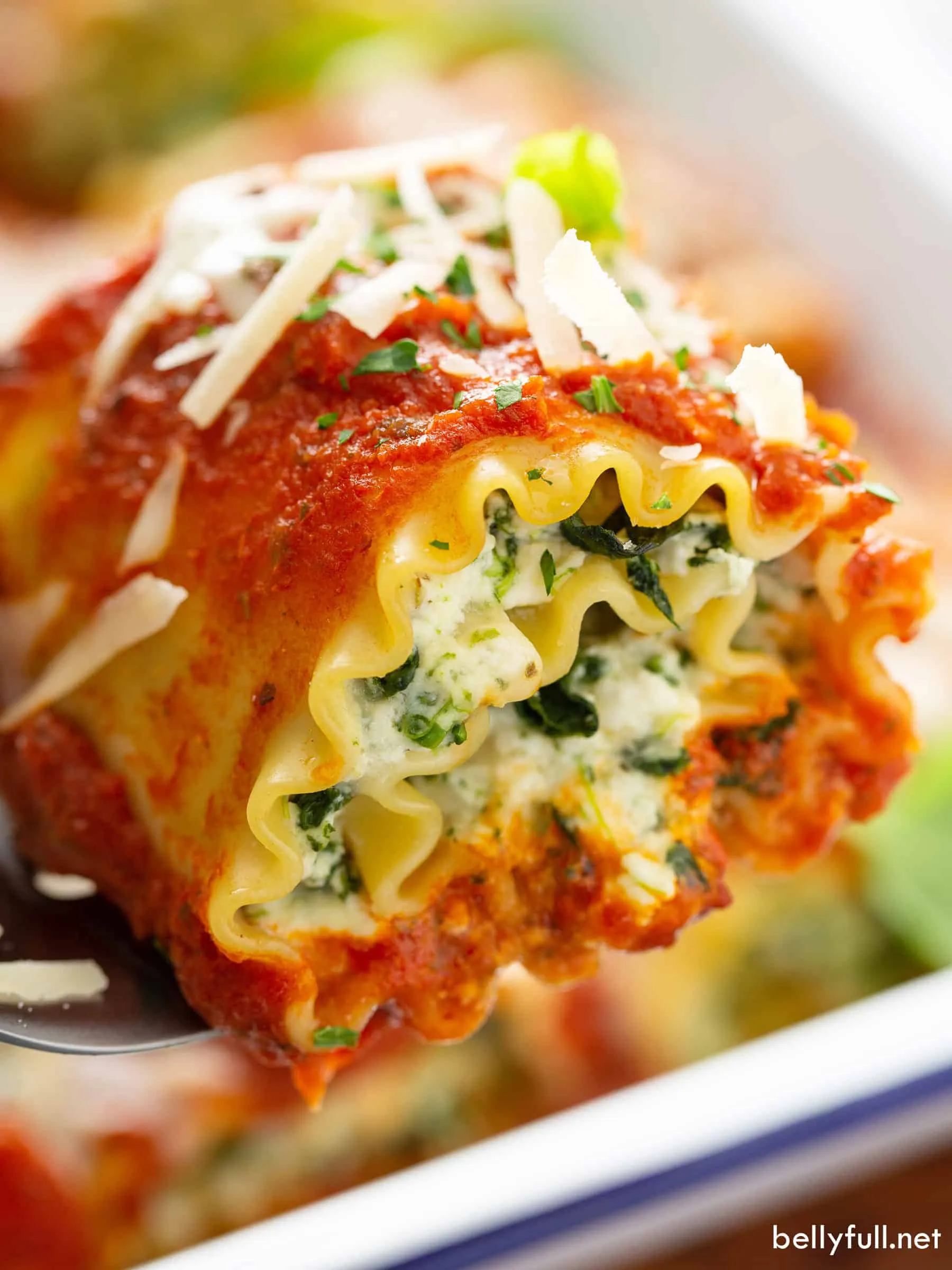 Classic Lasagna Roll Ups