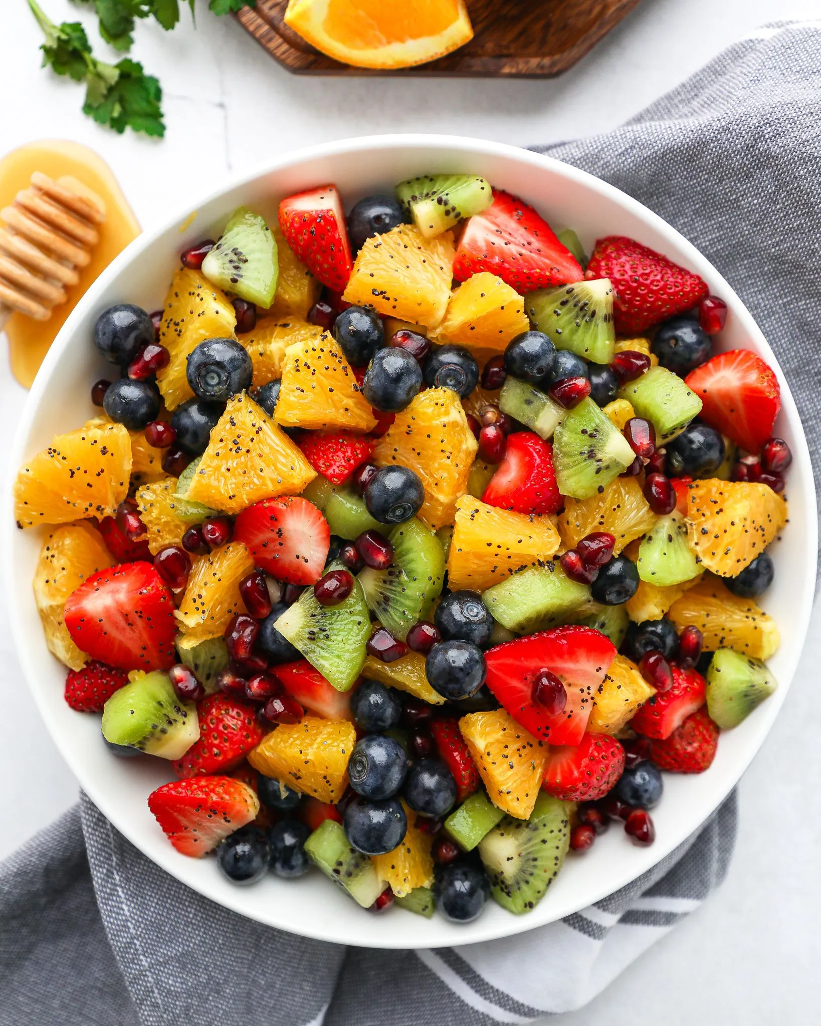 Clean Eating Winter Harvest Fruit Salad