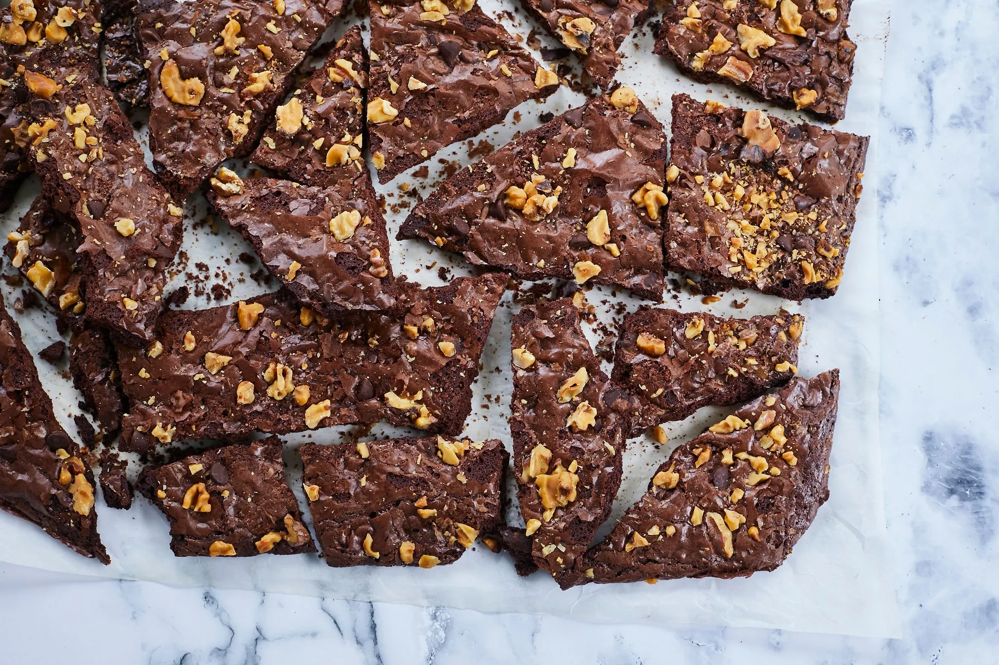 Coconut Almond Brownie Brittle