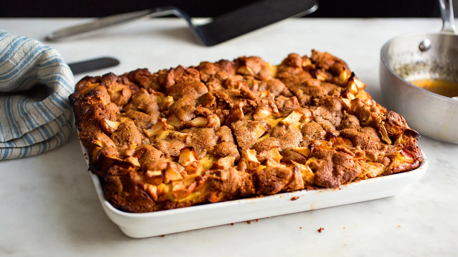 Coconut Baked French Toast with Oatmeal Crumble
