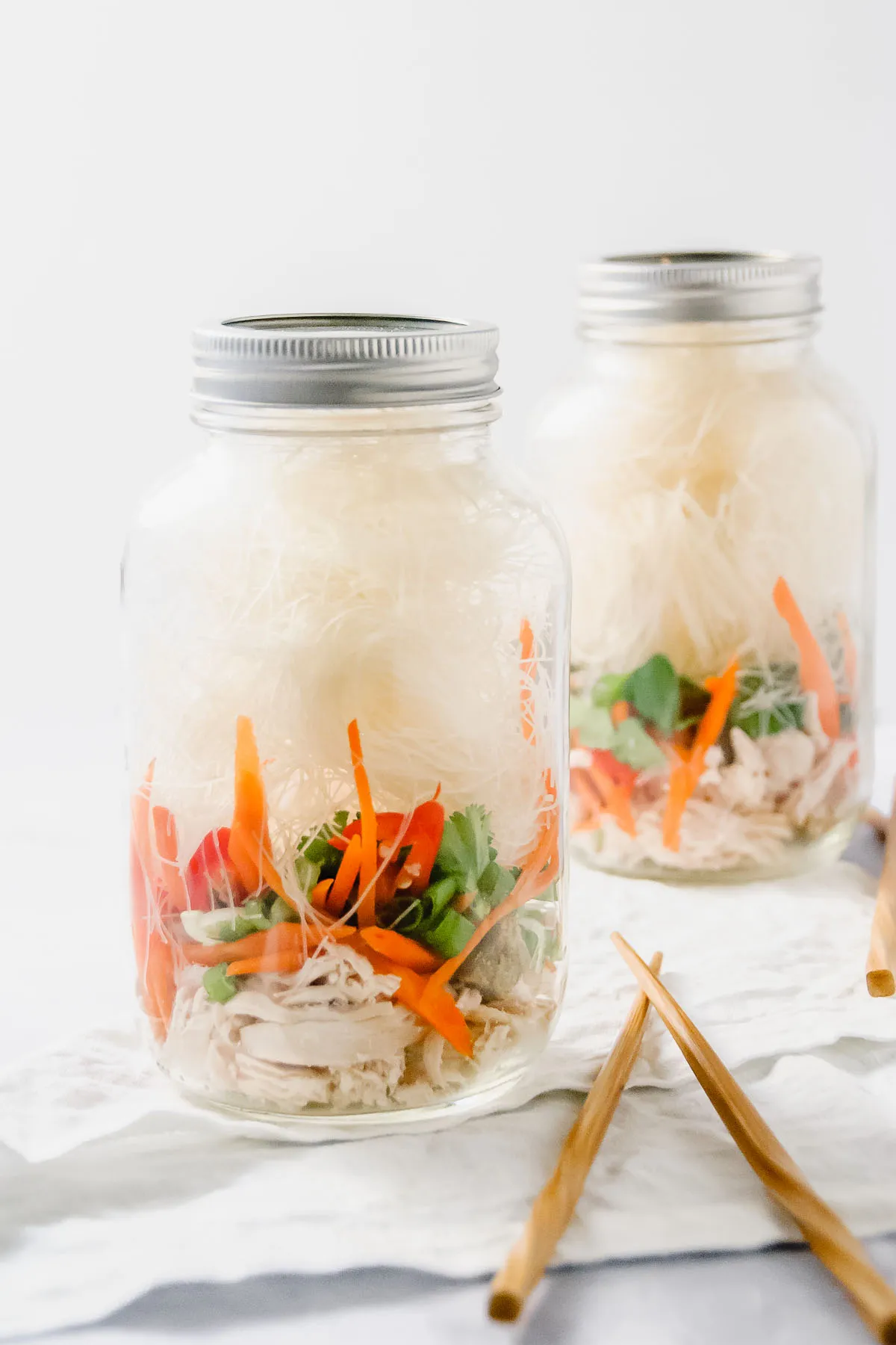 Coconut Cup of Soup in Mason Jar