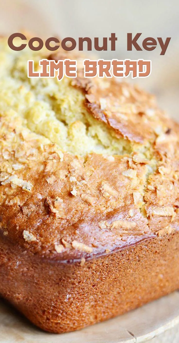 Coconut Key Lime Bread