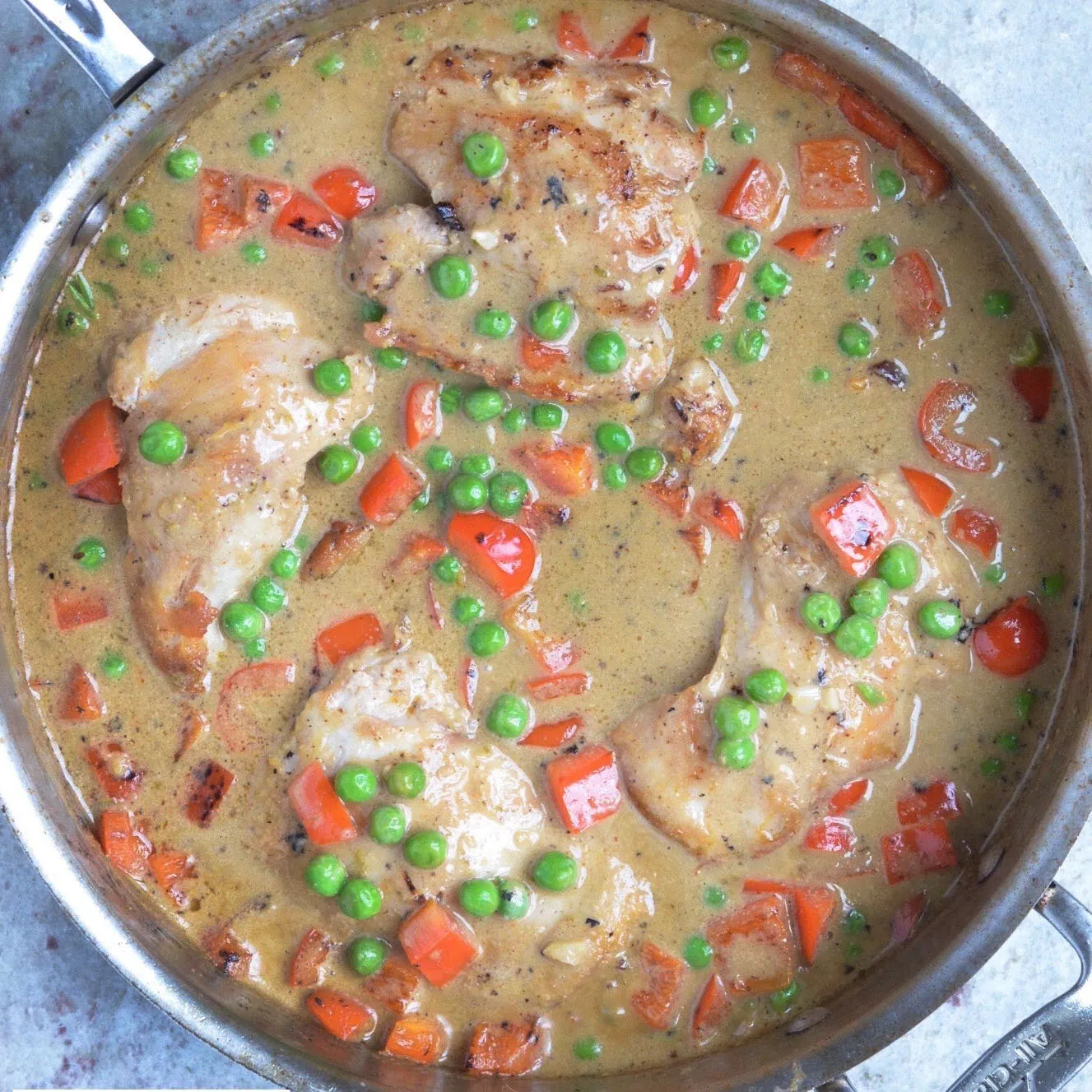 Coconut Lime Chicken and Vegetables