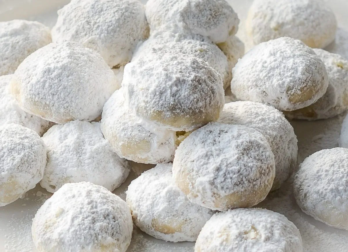 Coconut Lime Mexican Wedding Cookies
