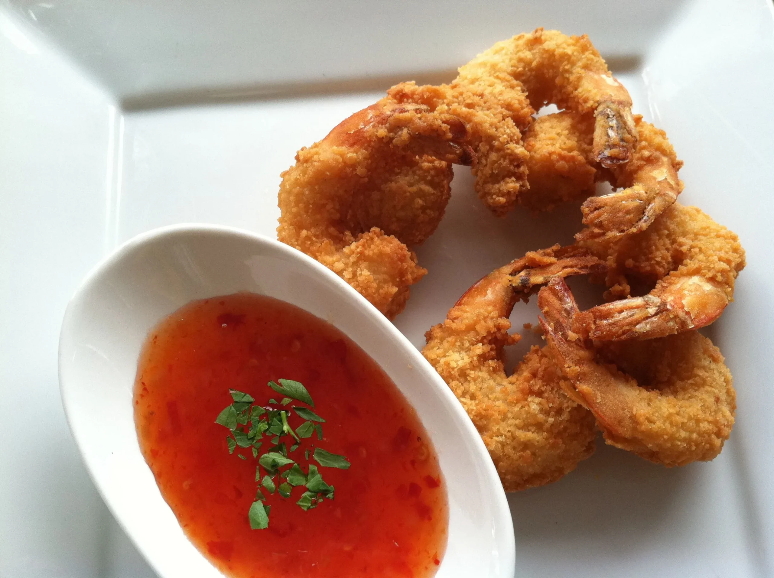 Coconut Macadamia Crusted Shrimp