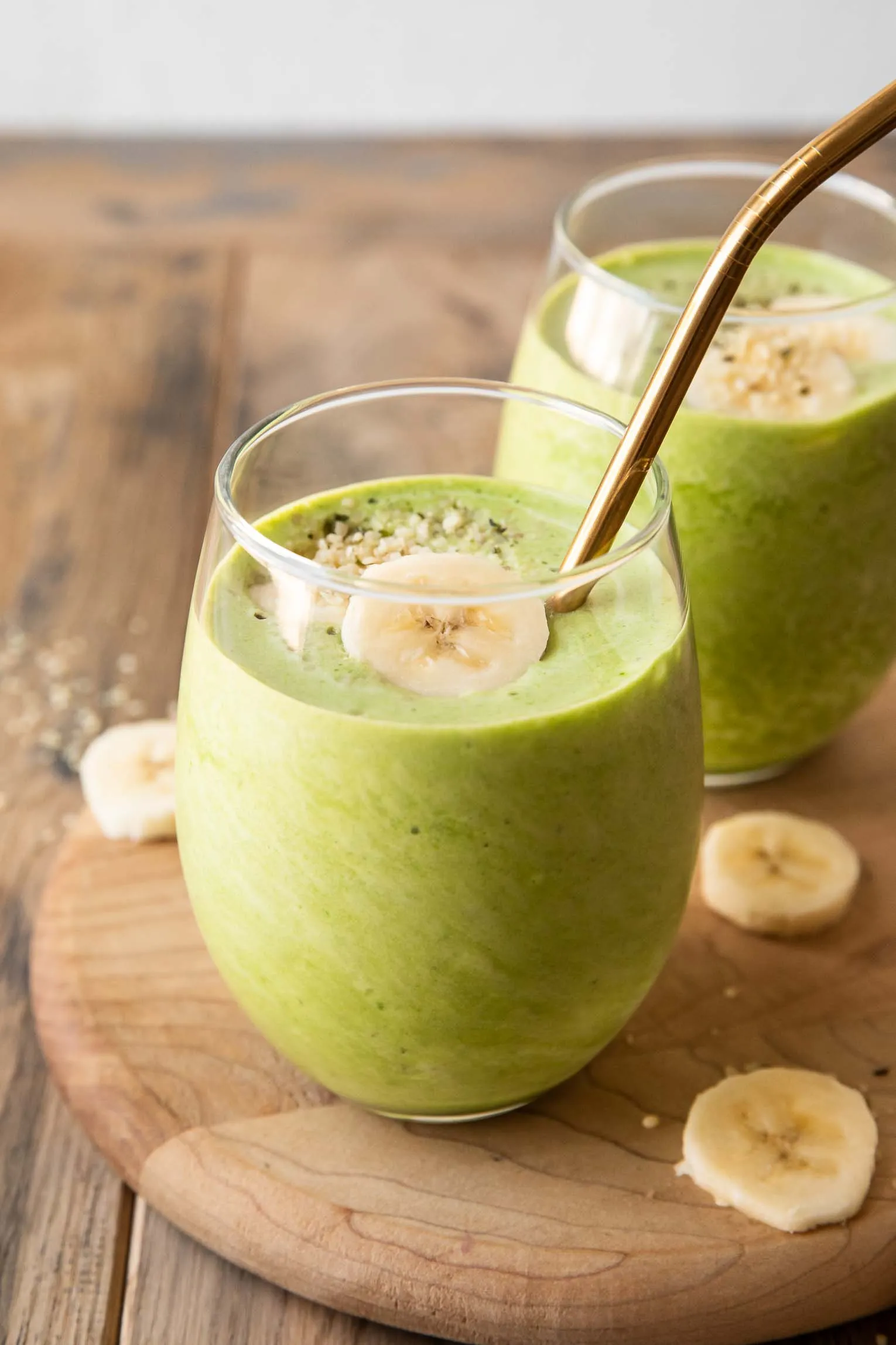 Coconut Water Mixed Berry Spinach Smoothie