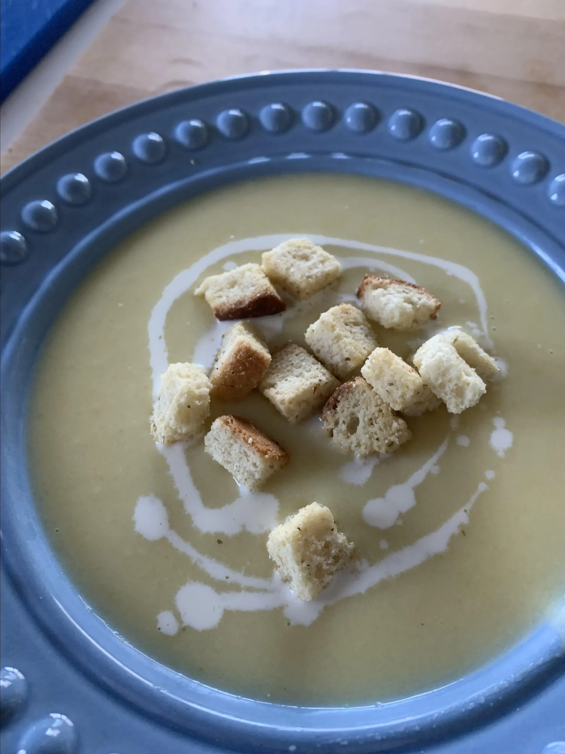 Cold Potato Leek Soup