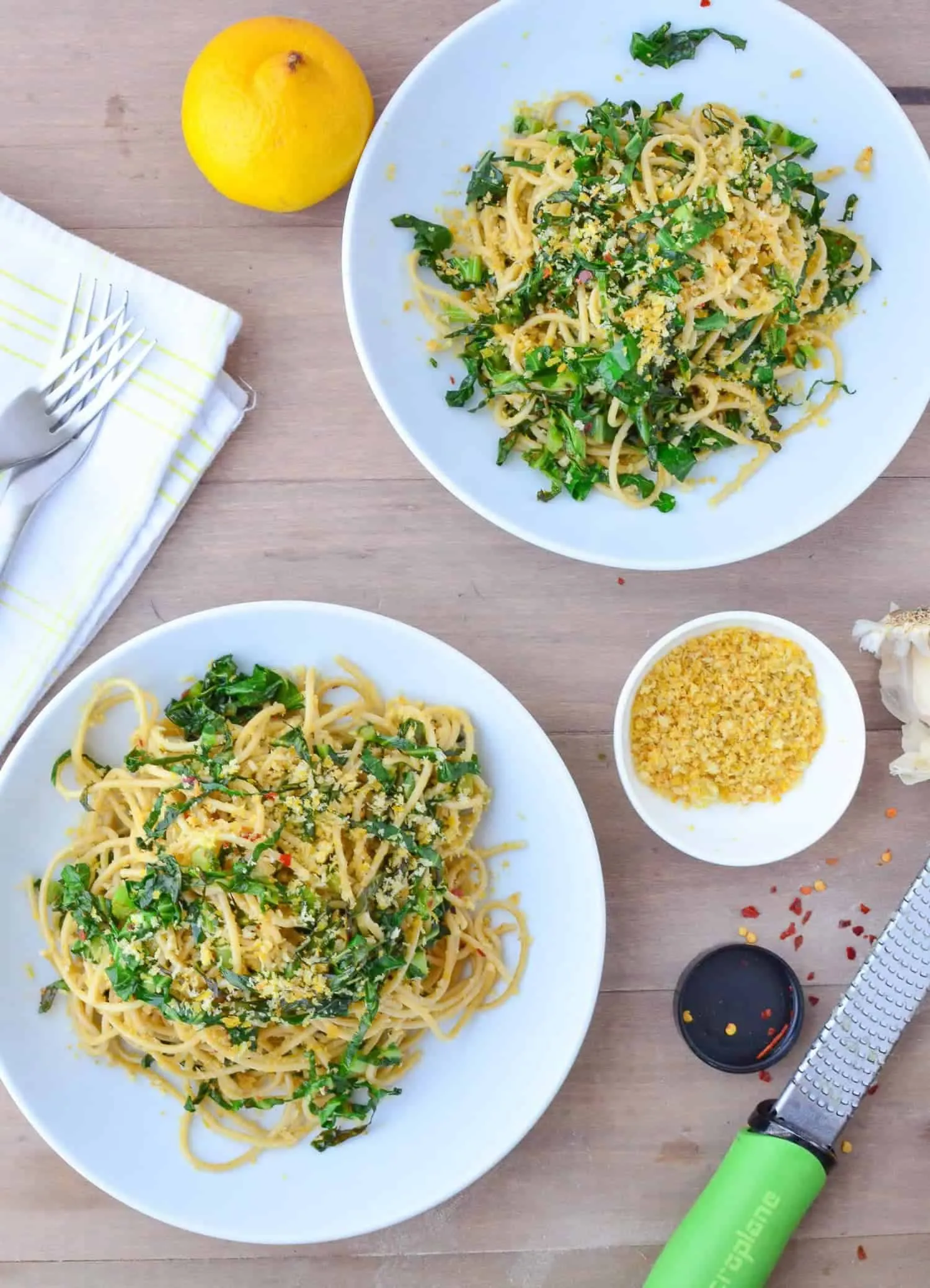 Collard Greens Pasta