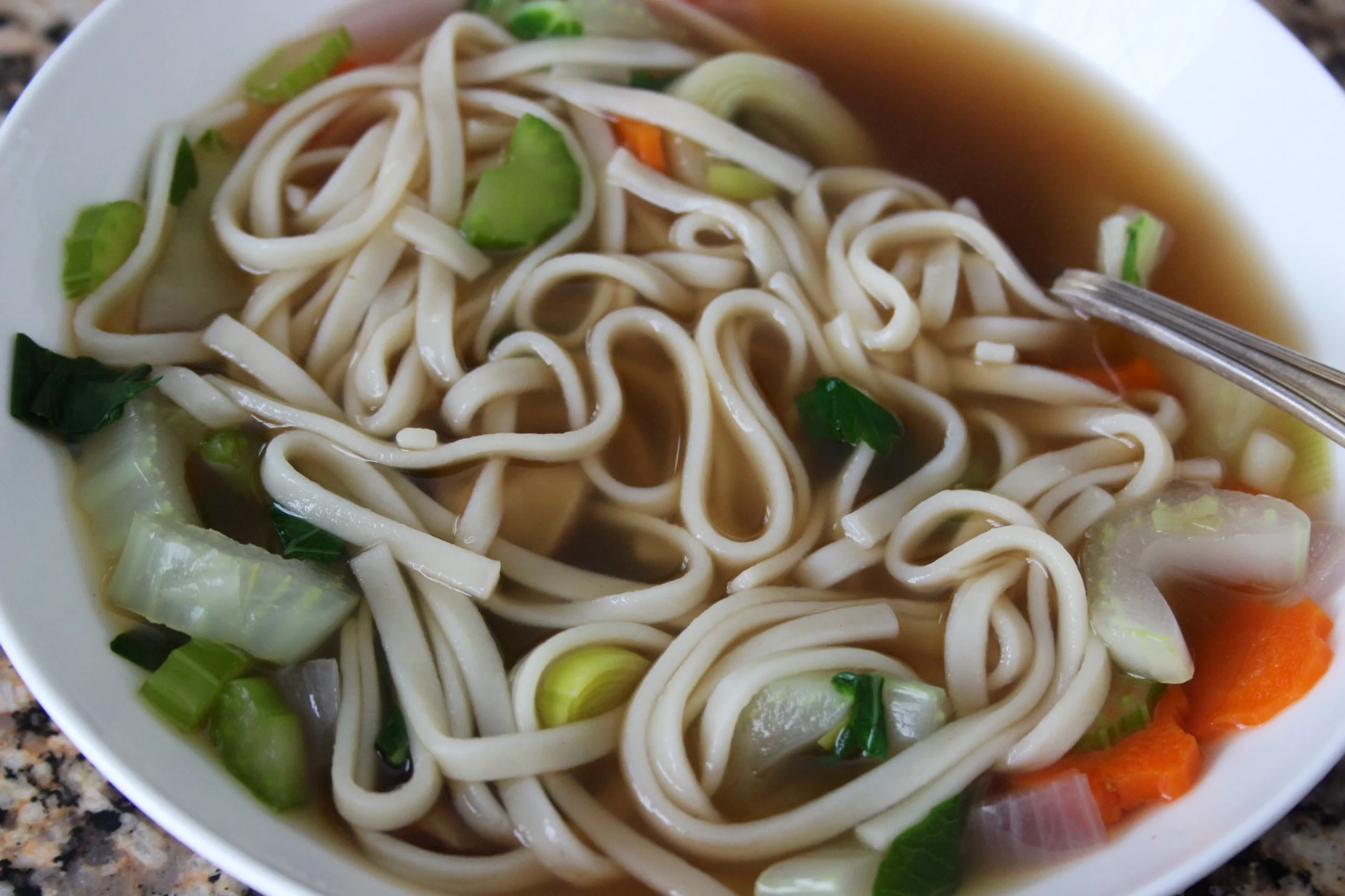 Consomme with Julienne Vegetables