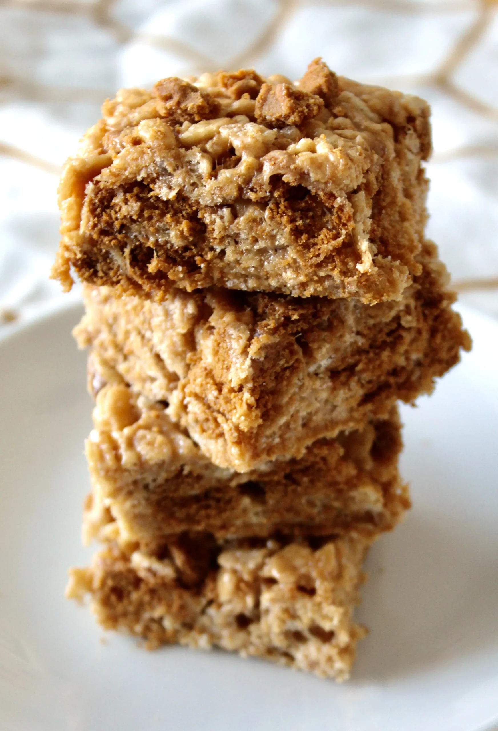Cookie Butter Rice Crispy Treats