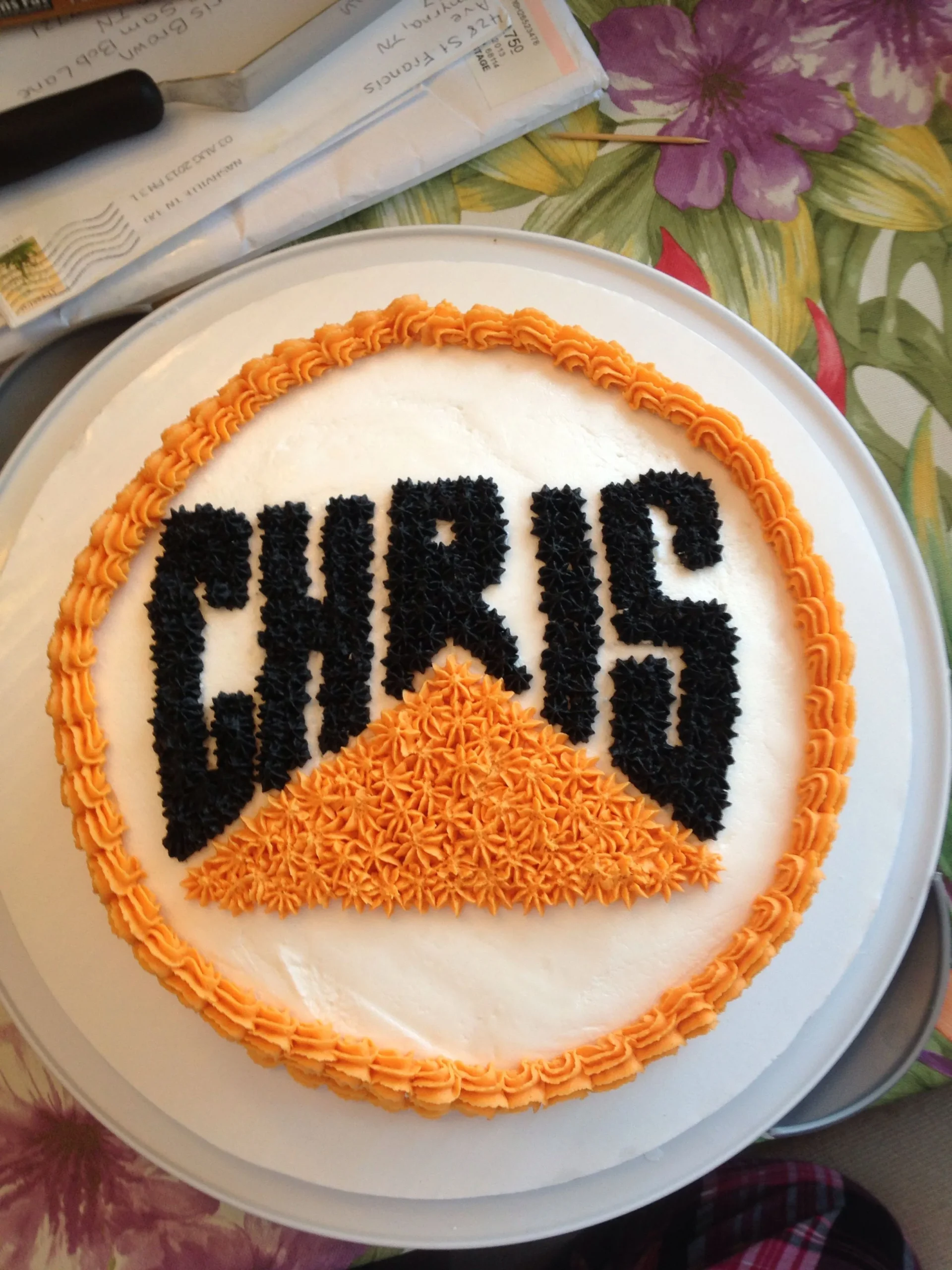 Cookie Cake for Chris