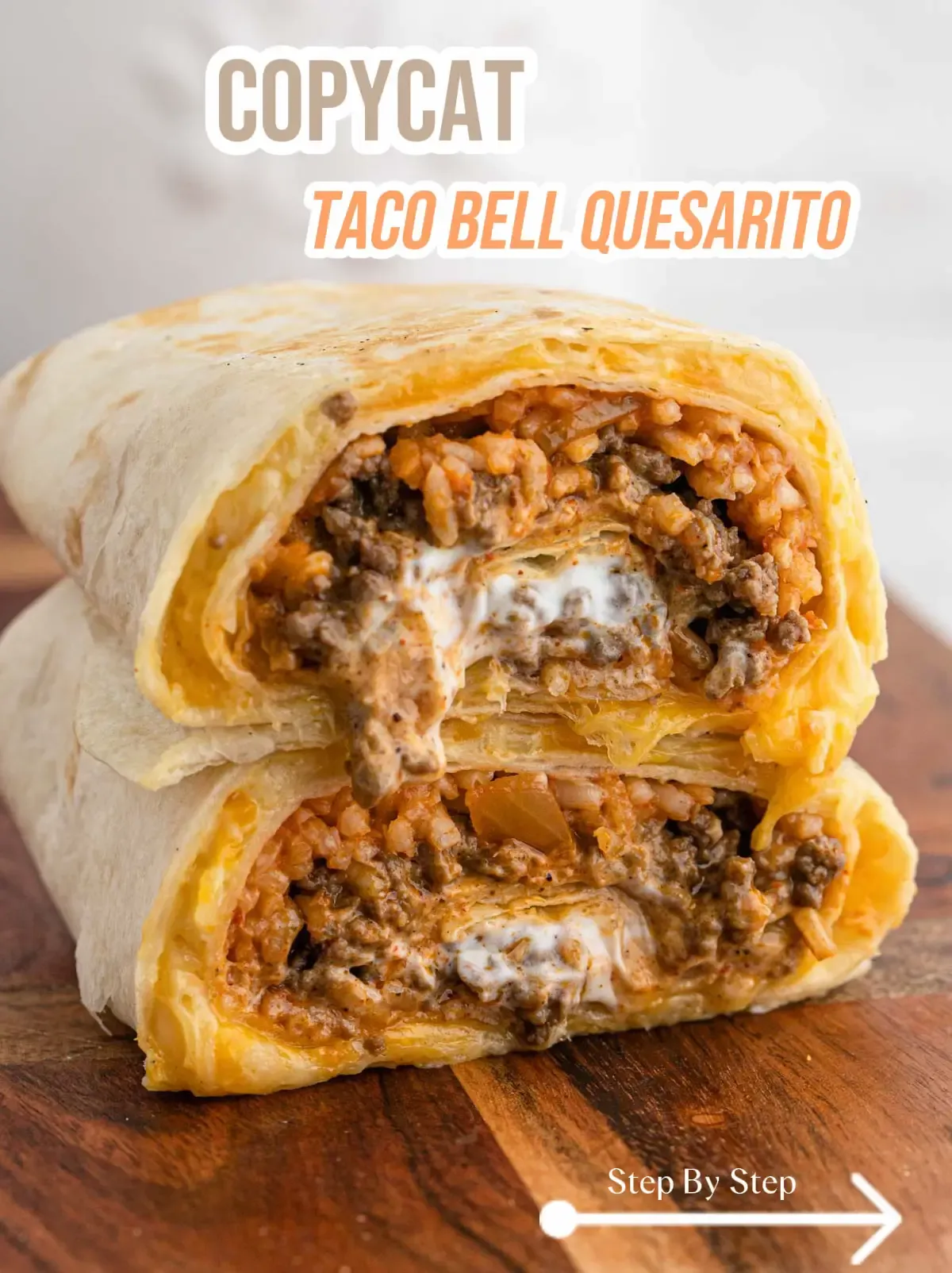 Copycat Taco Bell Quesaritos