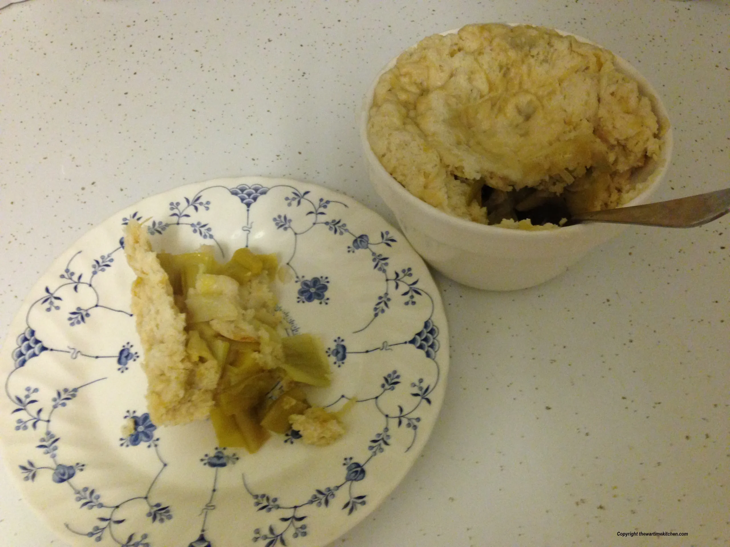 Coreen Conroy's Leek Pudding