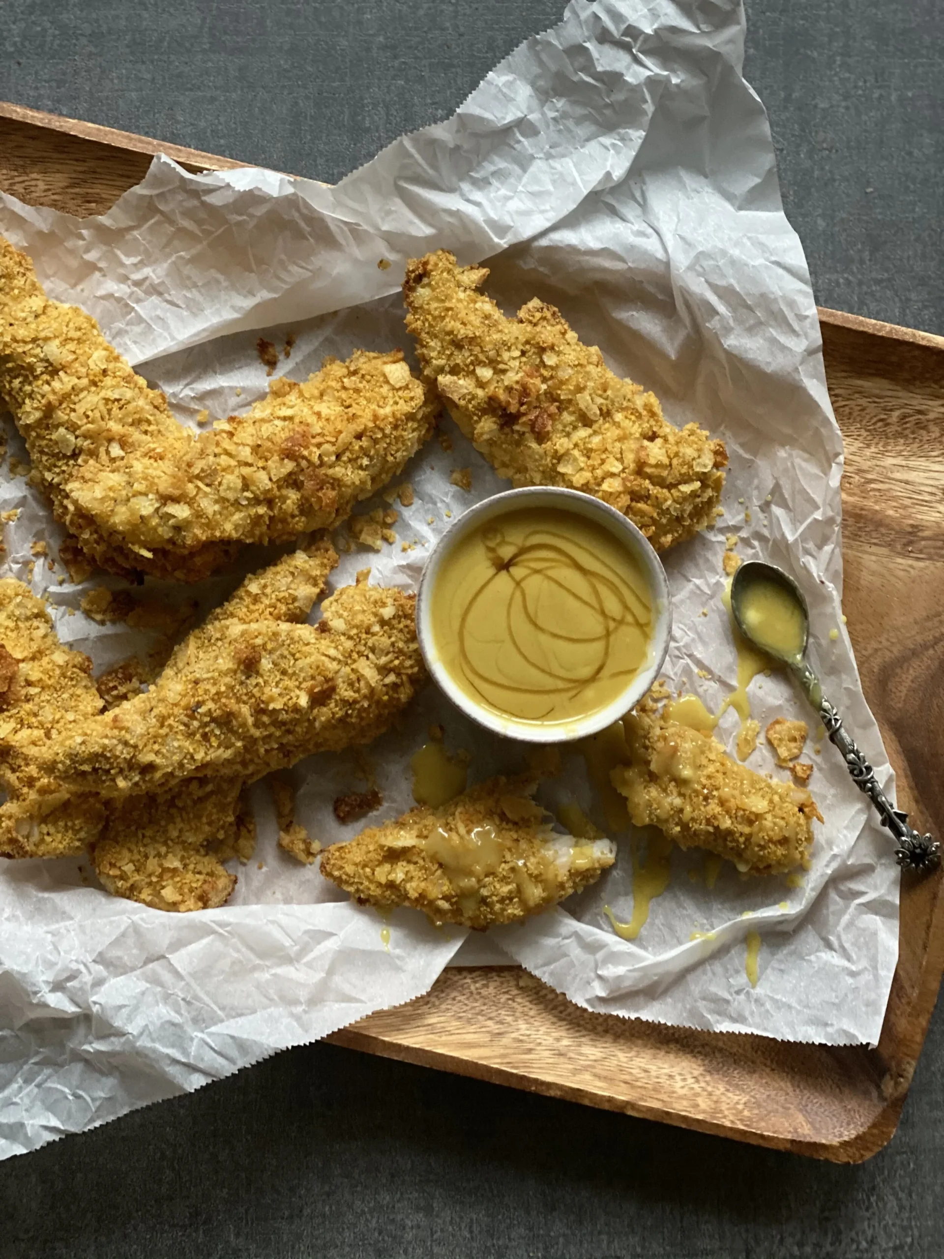 Corn Flake and Honey Crusted Chicken