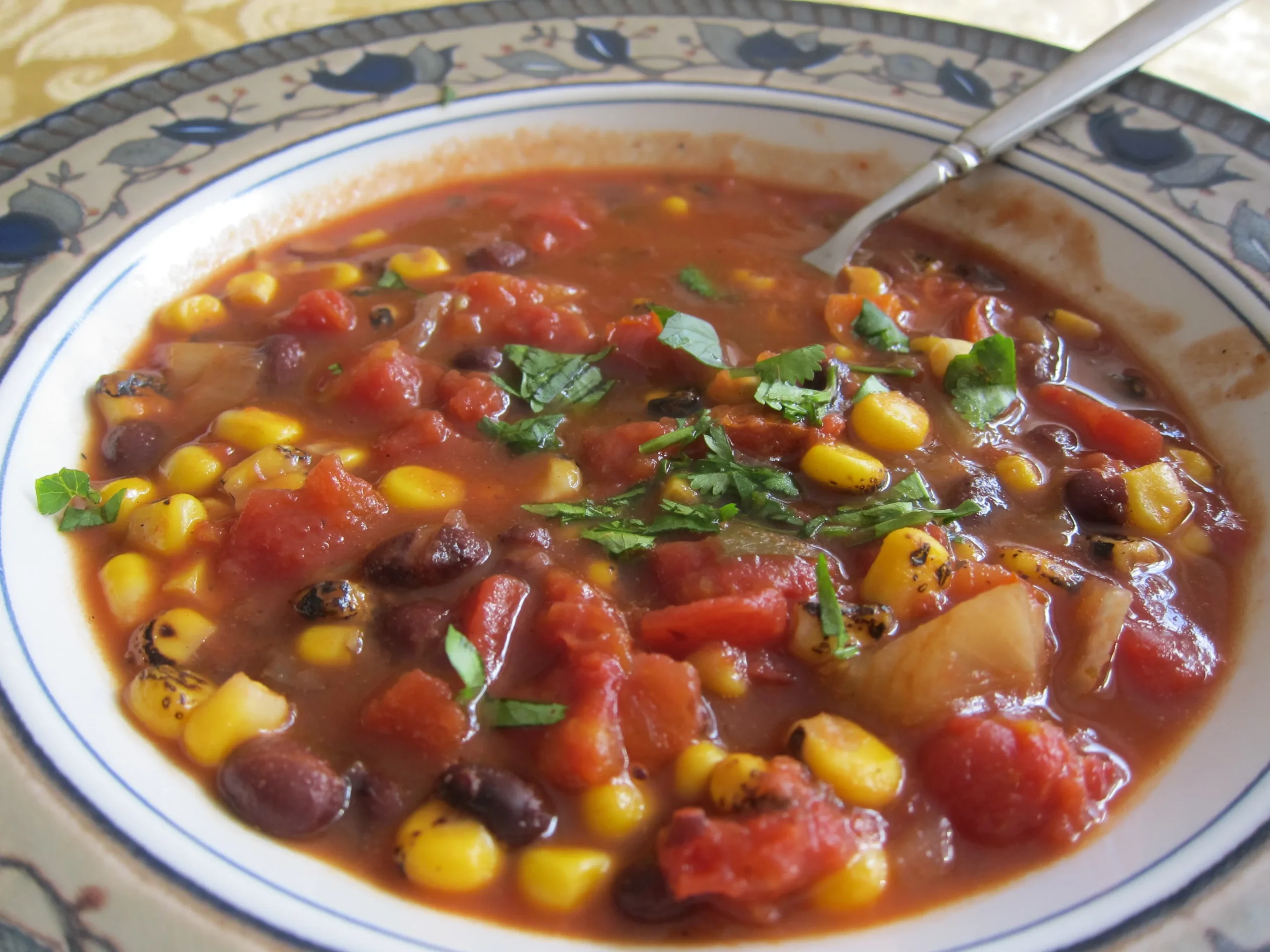 Corn and Bean Soup