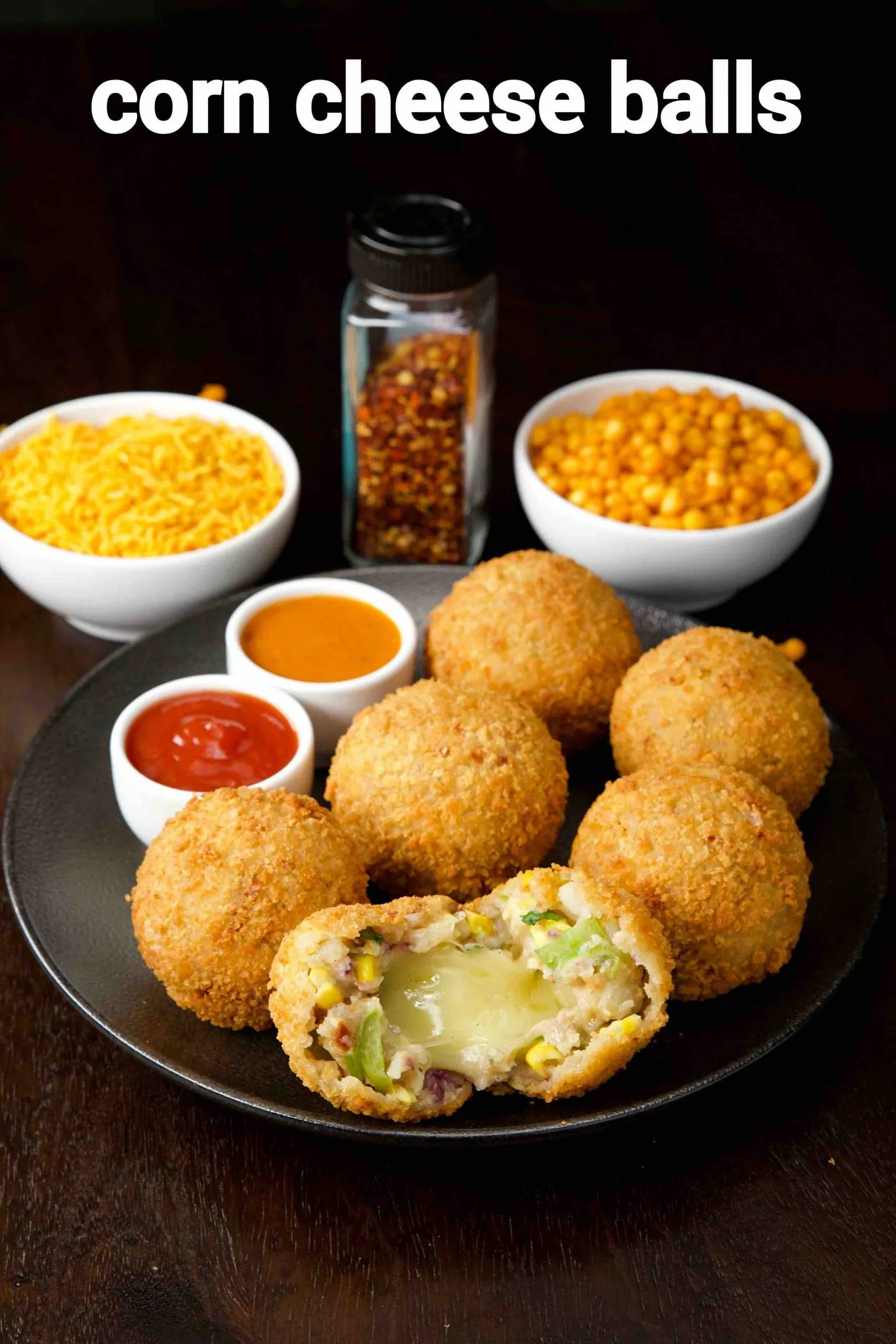 Corn and Cheese Balls